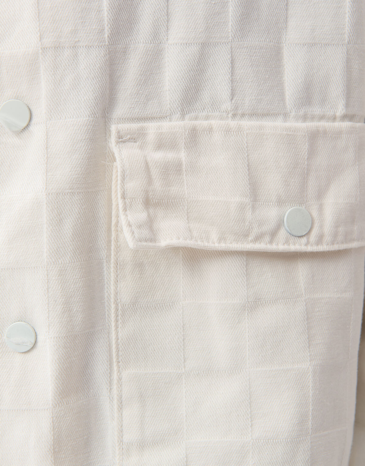 Denim Block Jacquard Jack Gebroken Wit SHOEBY MEN