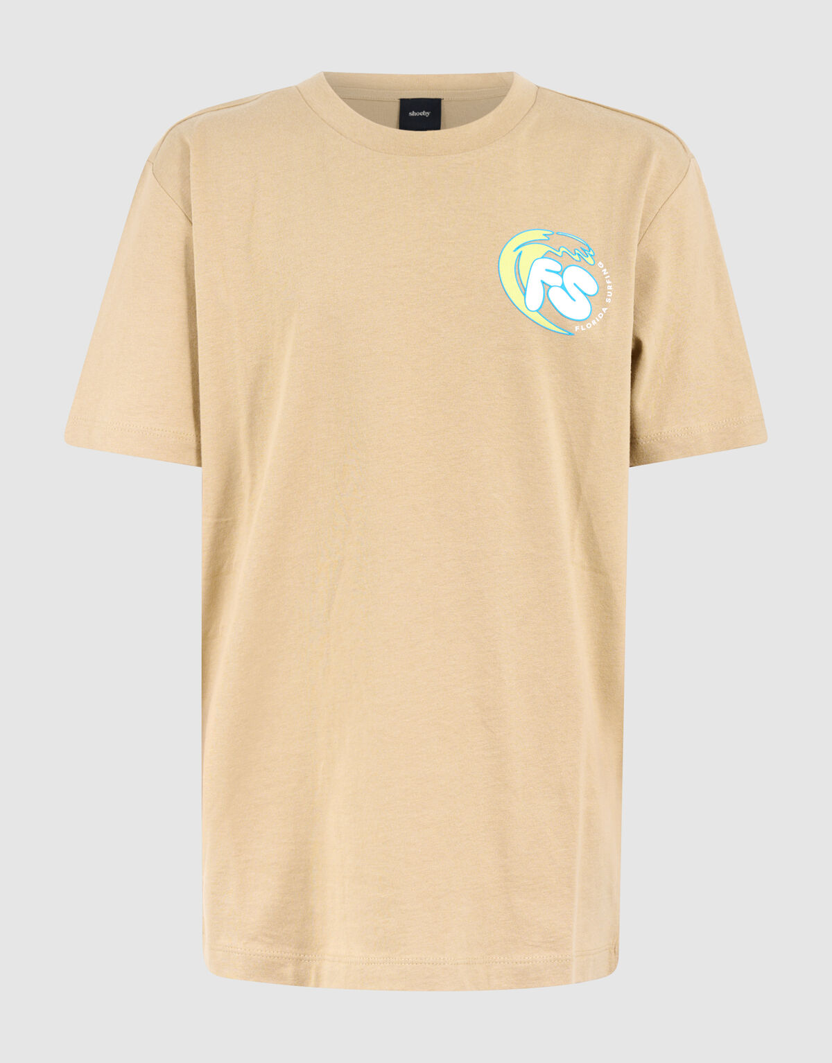 Florida Artwork T-shirt Beige SHOEBY BOYS