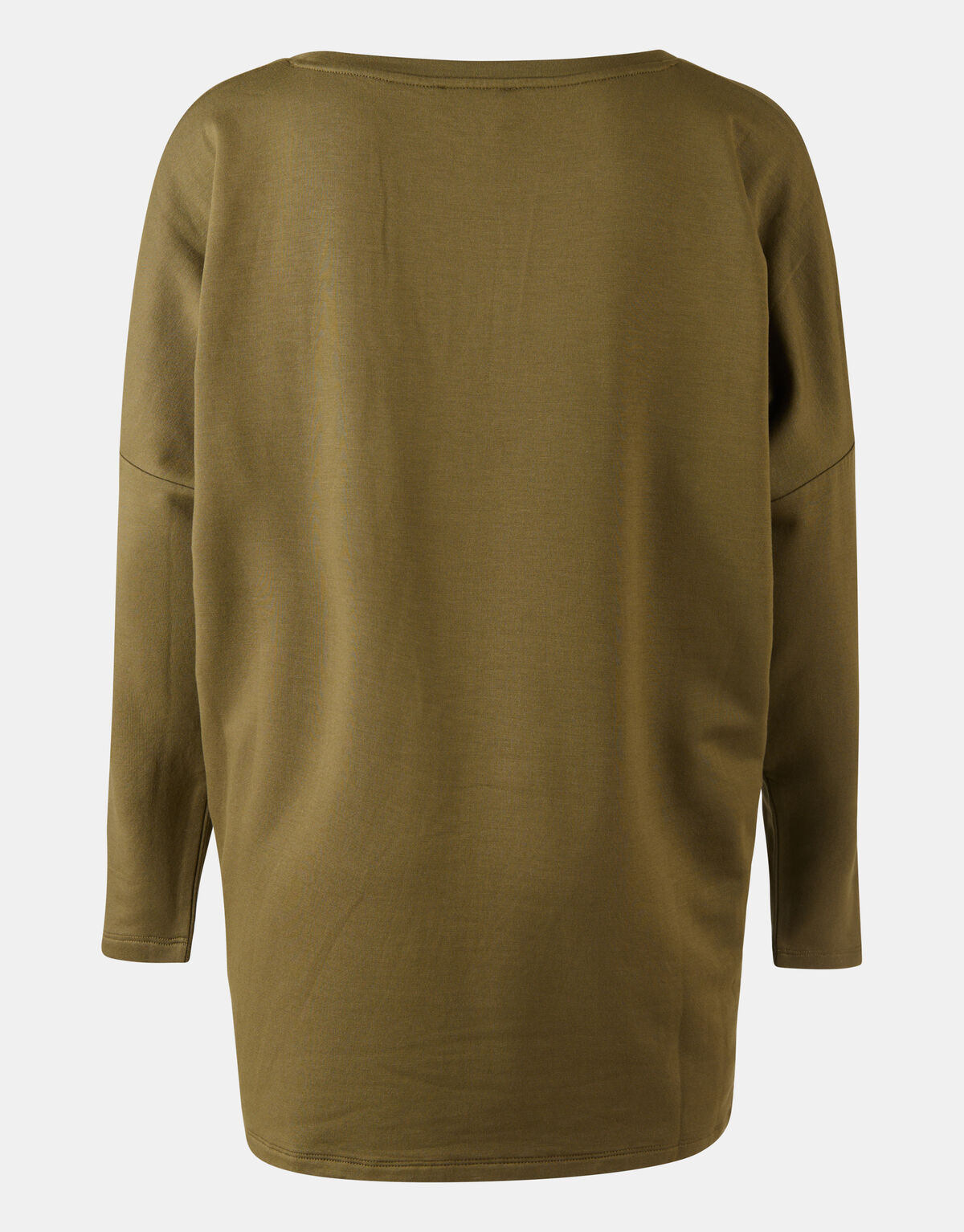 Basis Oversized Top Donkergroen SHOEBY WOMEN