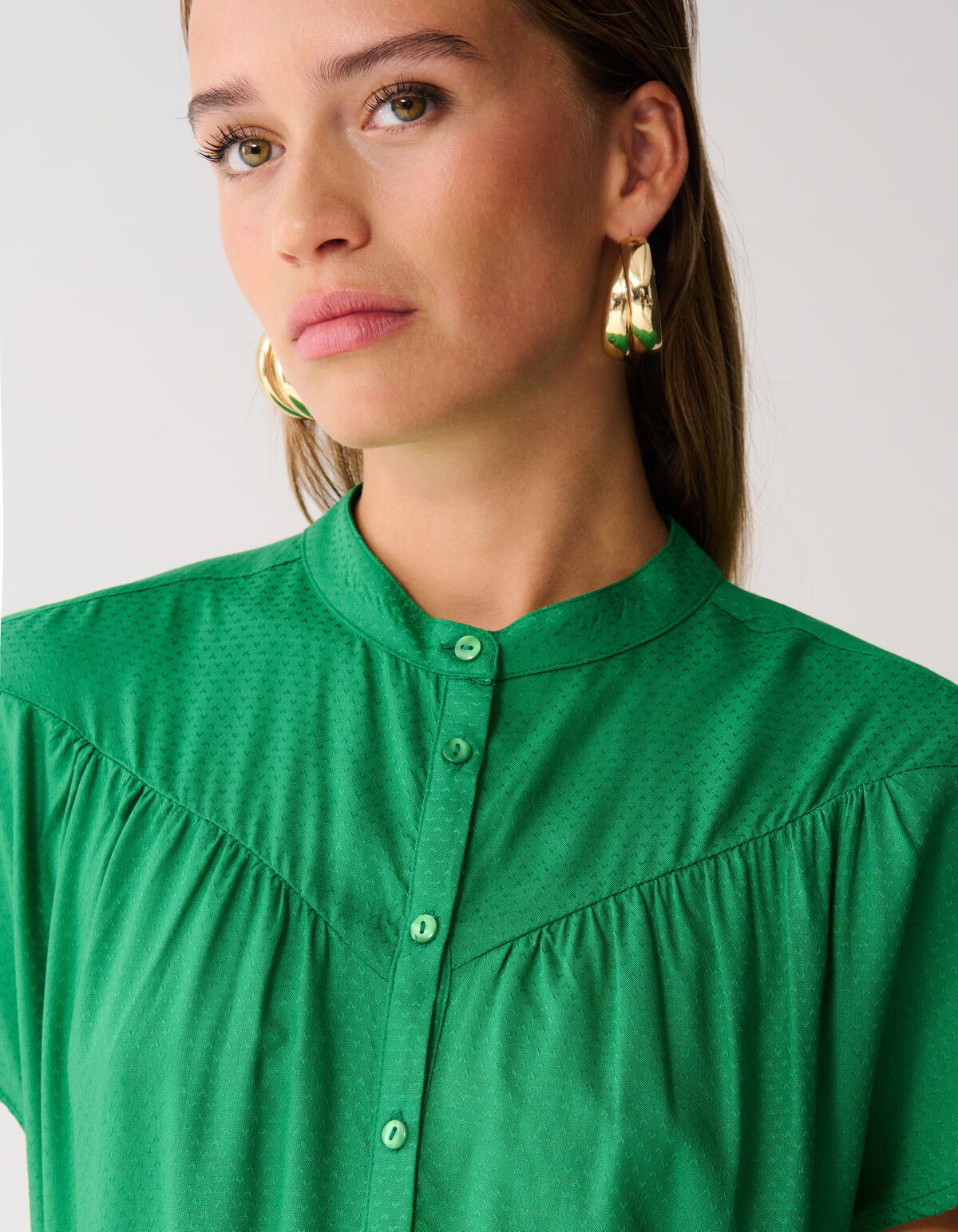 Structuur Top Groen SHOEBY WOMEN