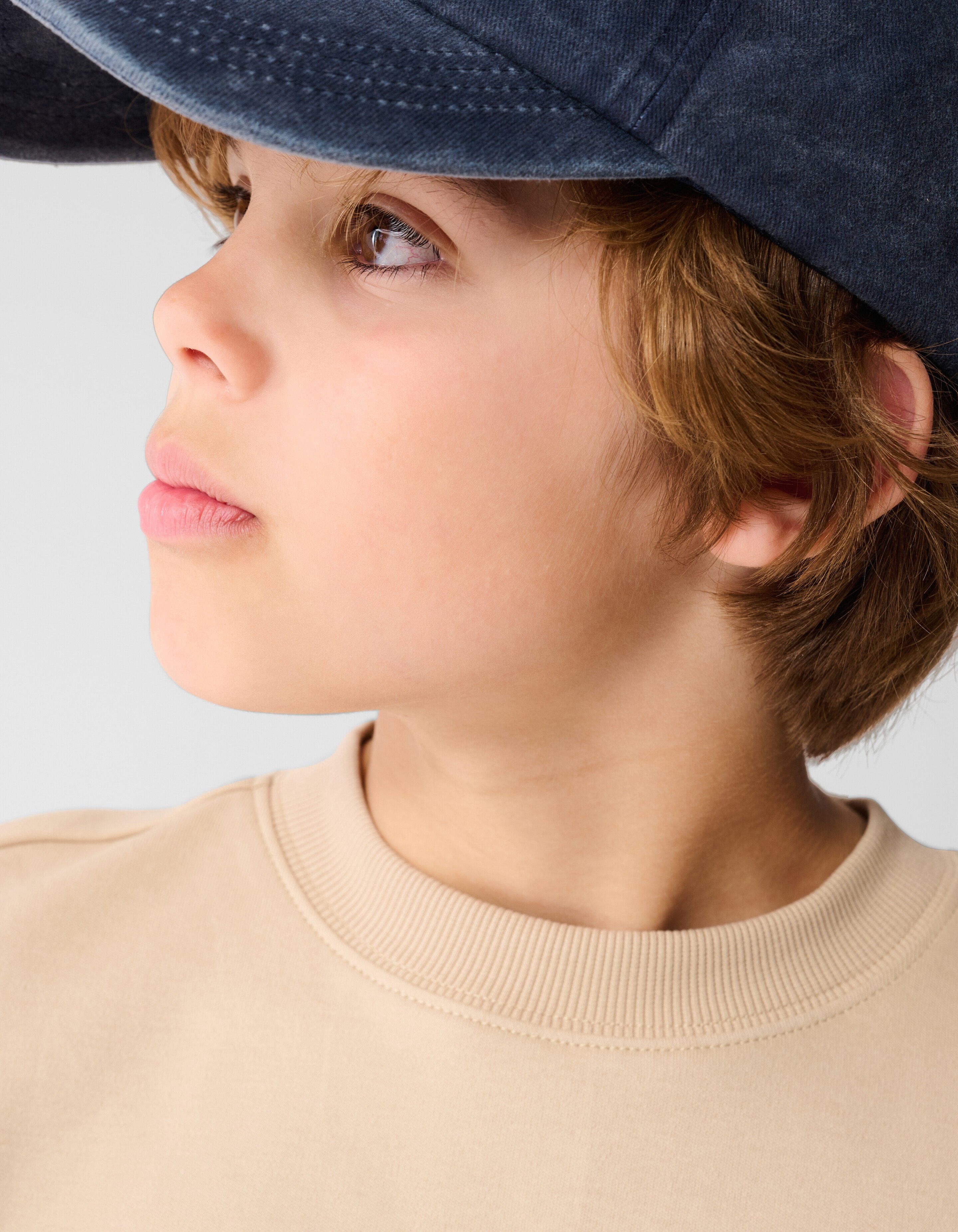 Basic T-shirt Zand SHOEBY BOYS