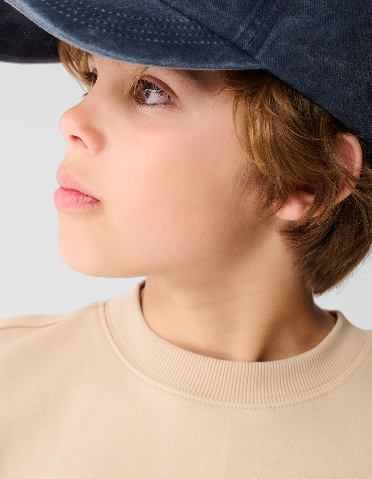 Basic T-shirt Zand SHOEBY BOYS