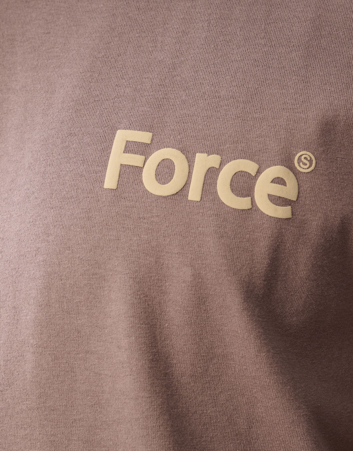 Force T-shirt Lichtbruin SHOEBY MEN