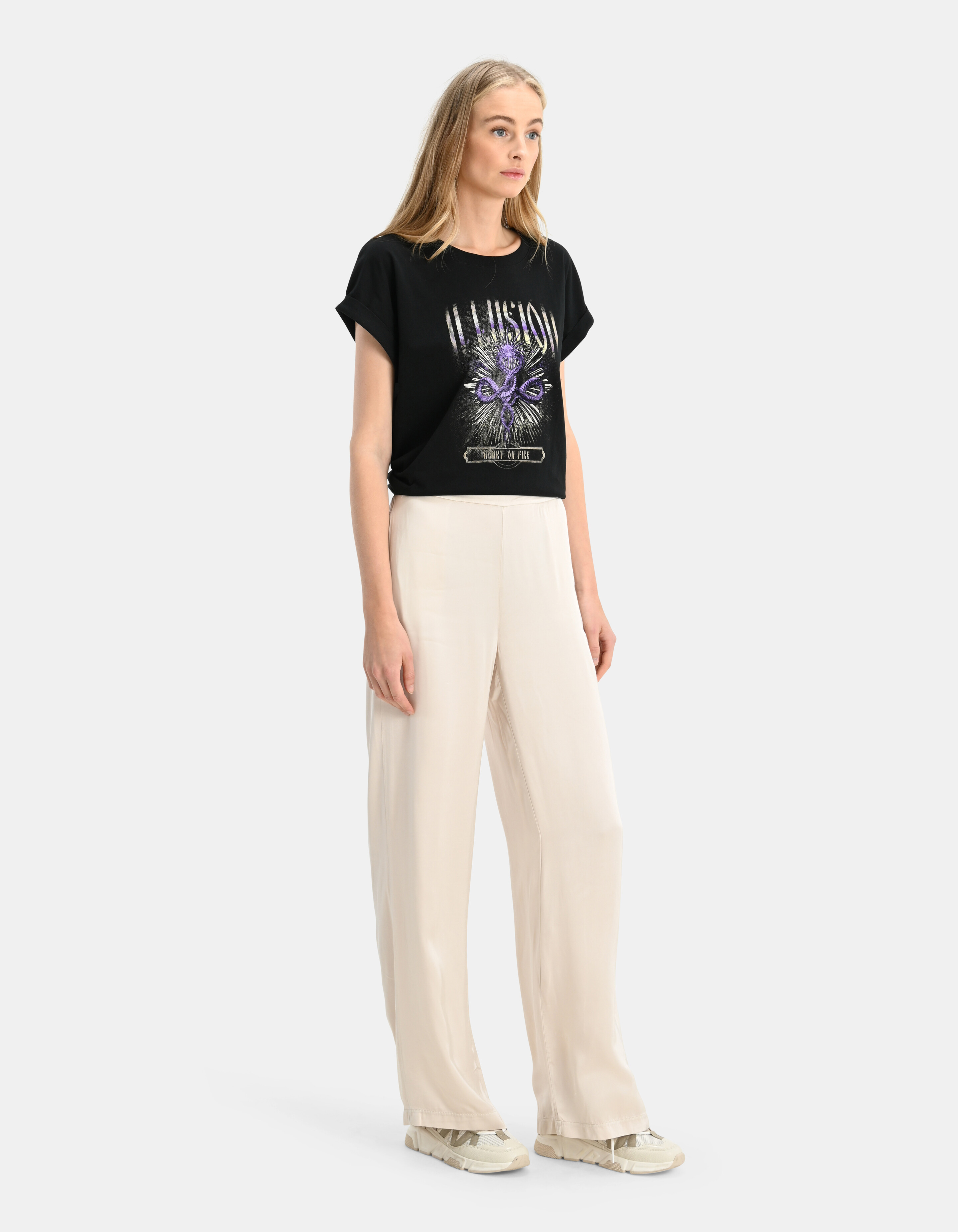Satijnen Broek Beige EKSEPT