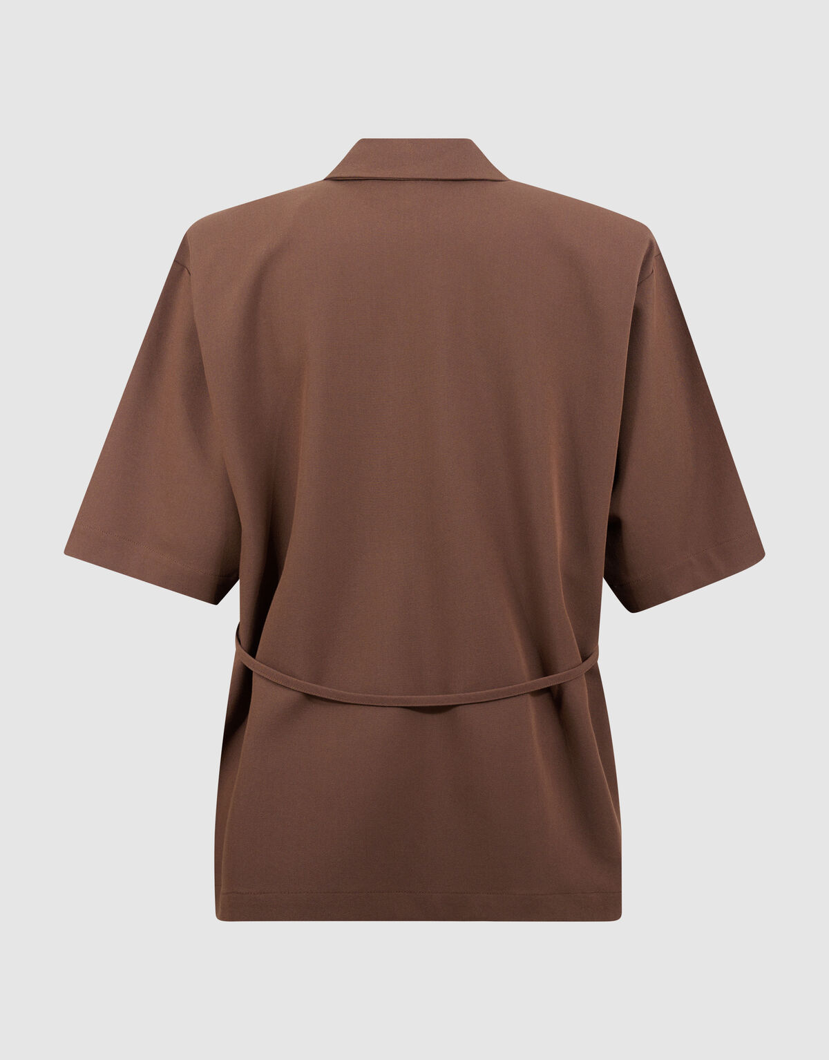 Oversized Blazer Blouse Bruin By Fred SHOEBY WOMEN