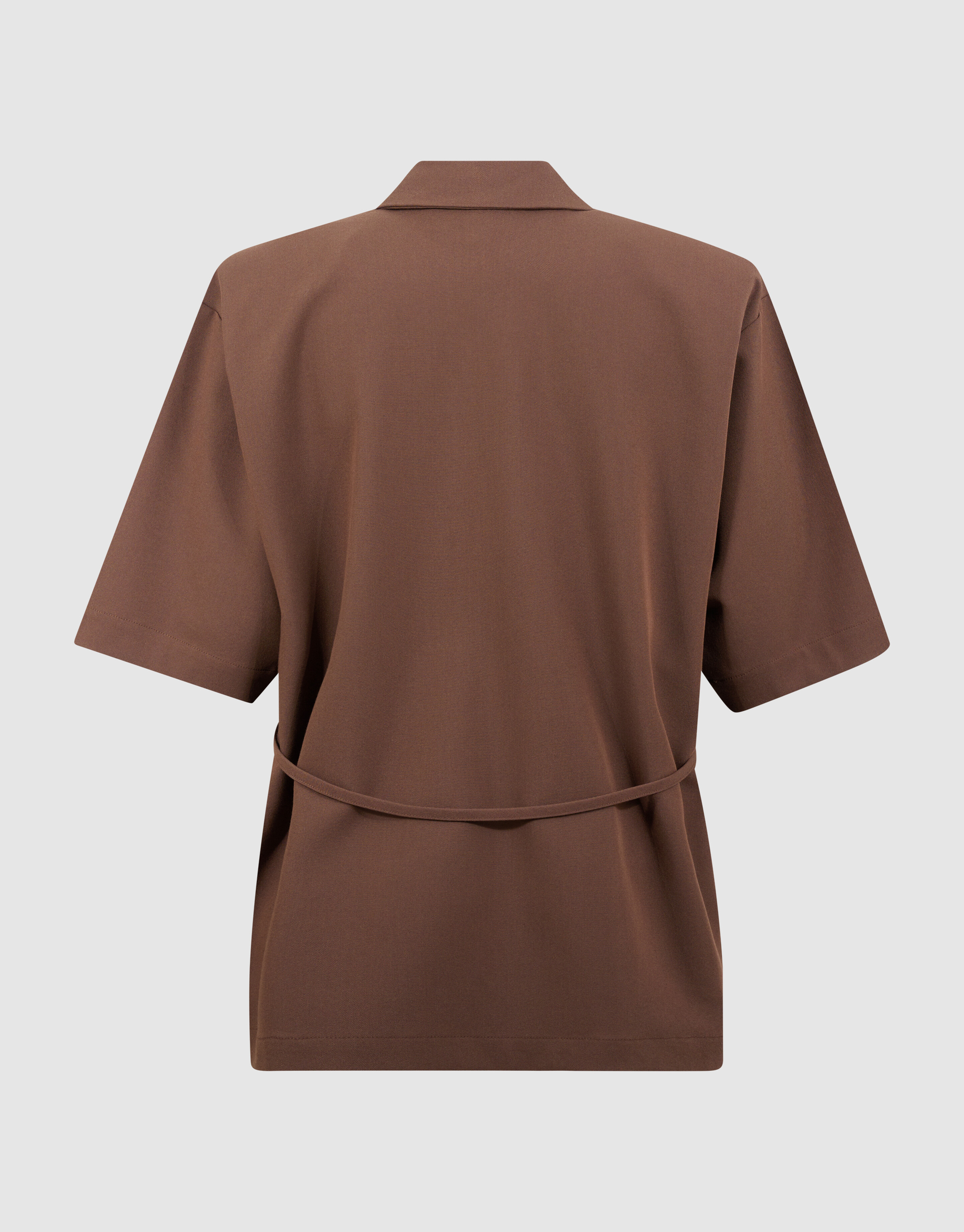 Oversized Blazer Blouse Bruin By Fred SHOEBY WOMEN