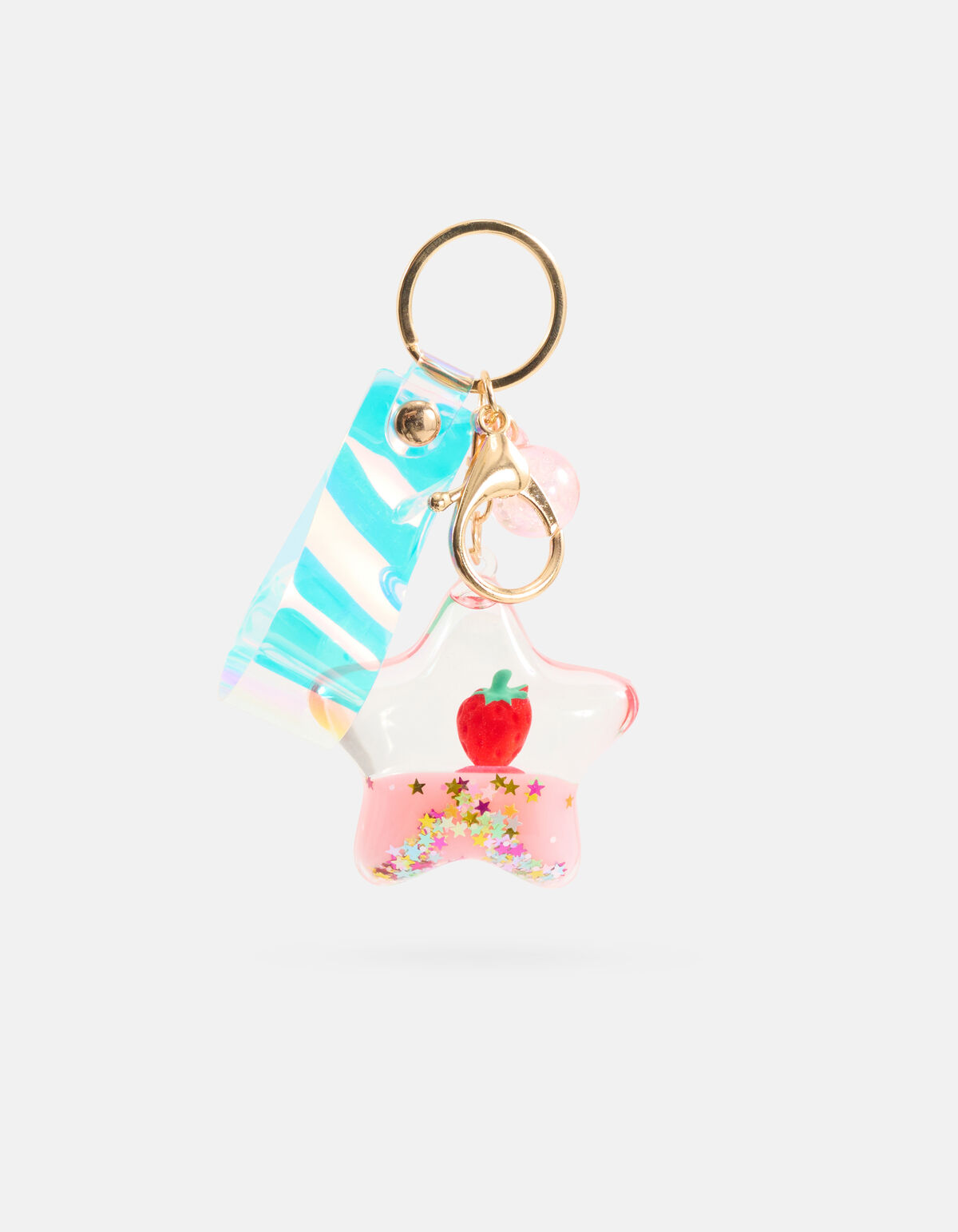 Ster Sleutelhanger Lichtroze SHOEBY ACCESSOIRES