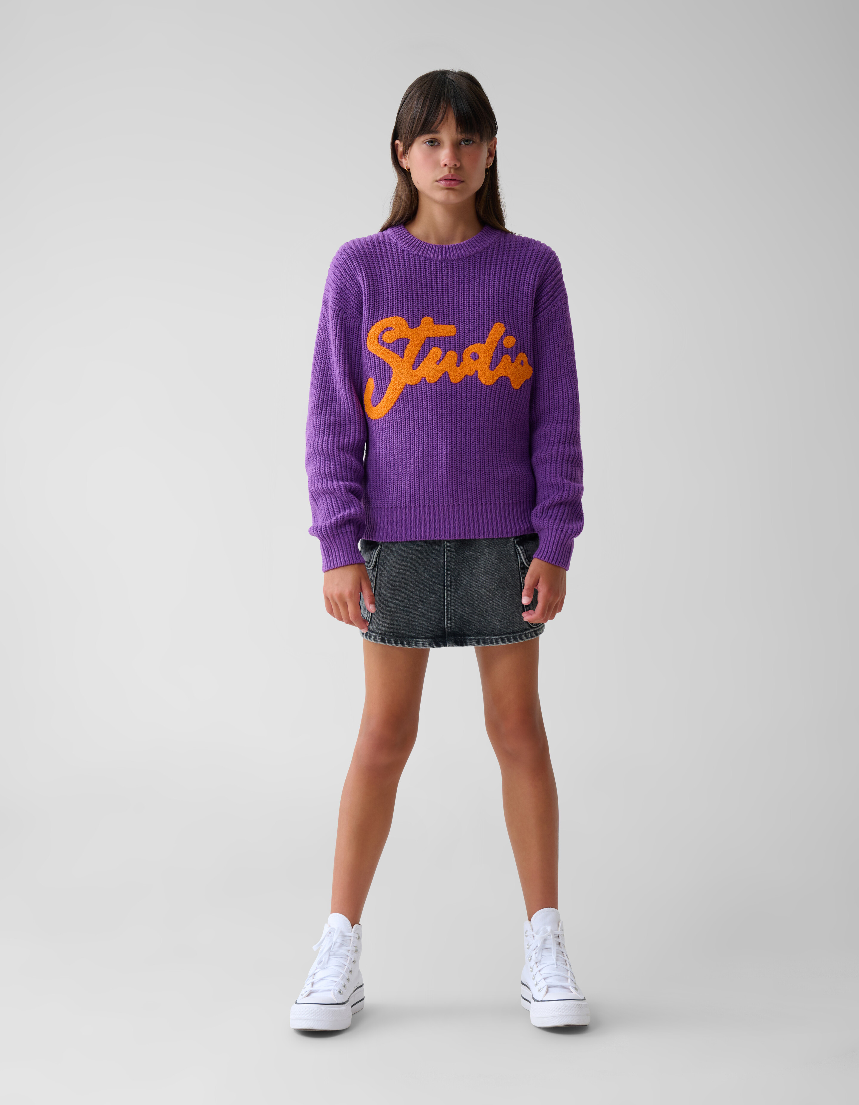 Artwork Trui Paars SHOEBY GIRLS