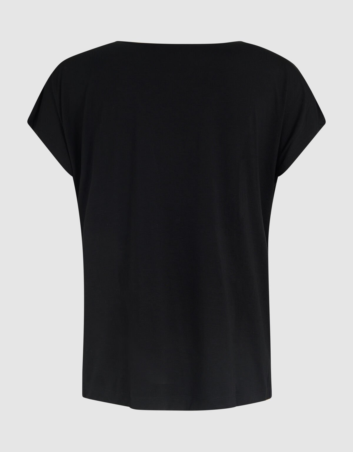 Gedrapeerde Top Zwart SHOEBY WOMEN