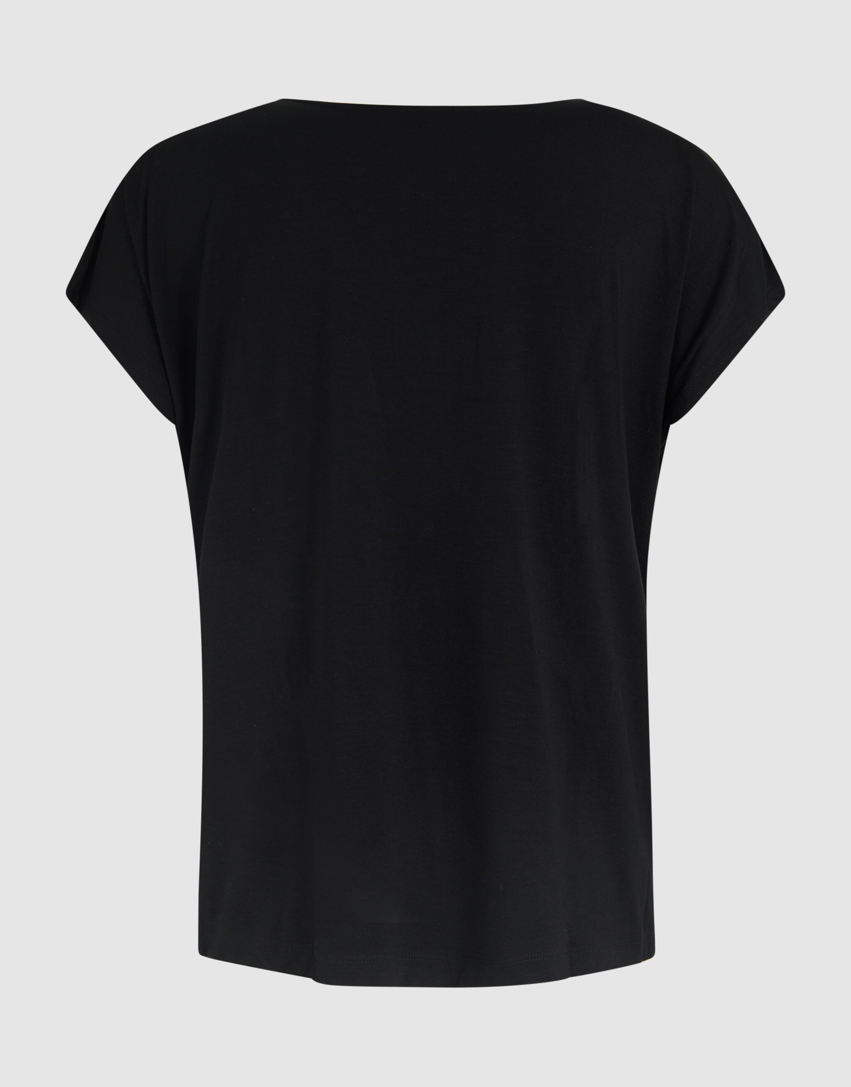 Gedrapeerde Top Zwart SHOEBY WOMEN