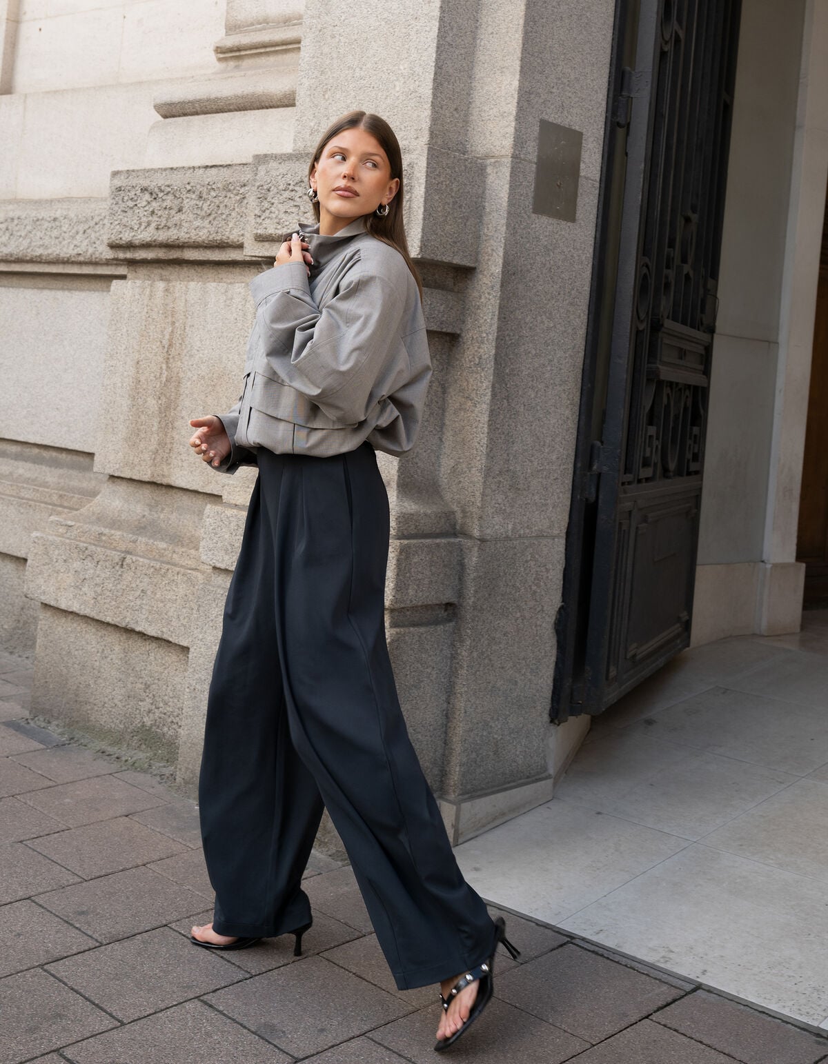 Barrel Fit Jogger Donkerblauw SHOEBY WOMEN