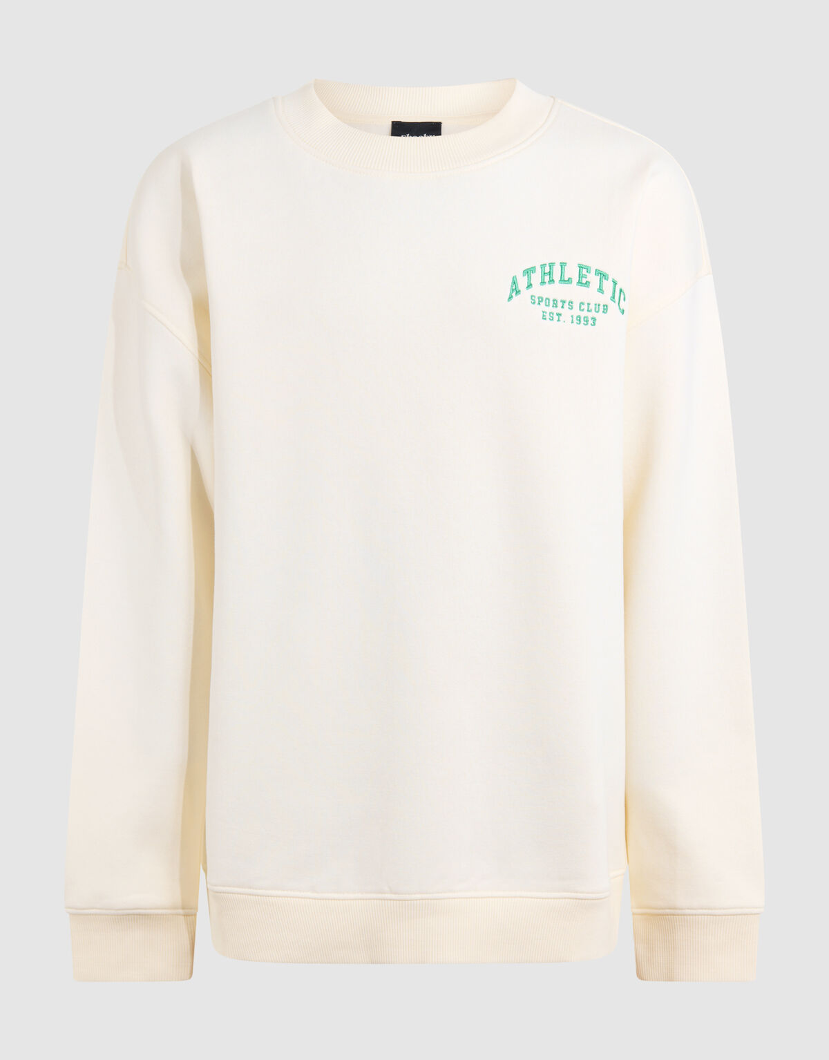 Athletic Artwork Sweater Gebroken Wit SHOEBY BOYS