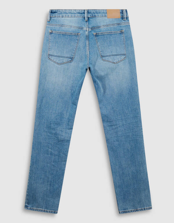 Straight Fit Jeans Blauw L34 SHOEBY MEN