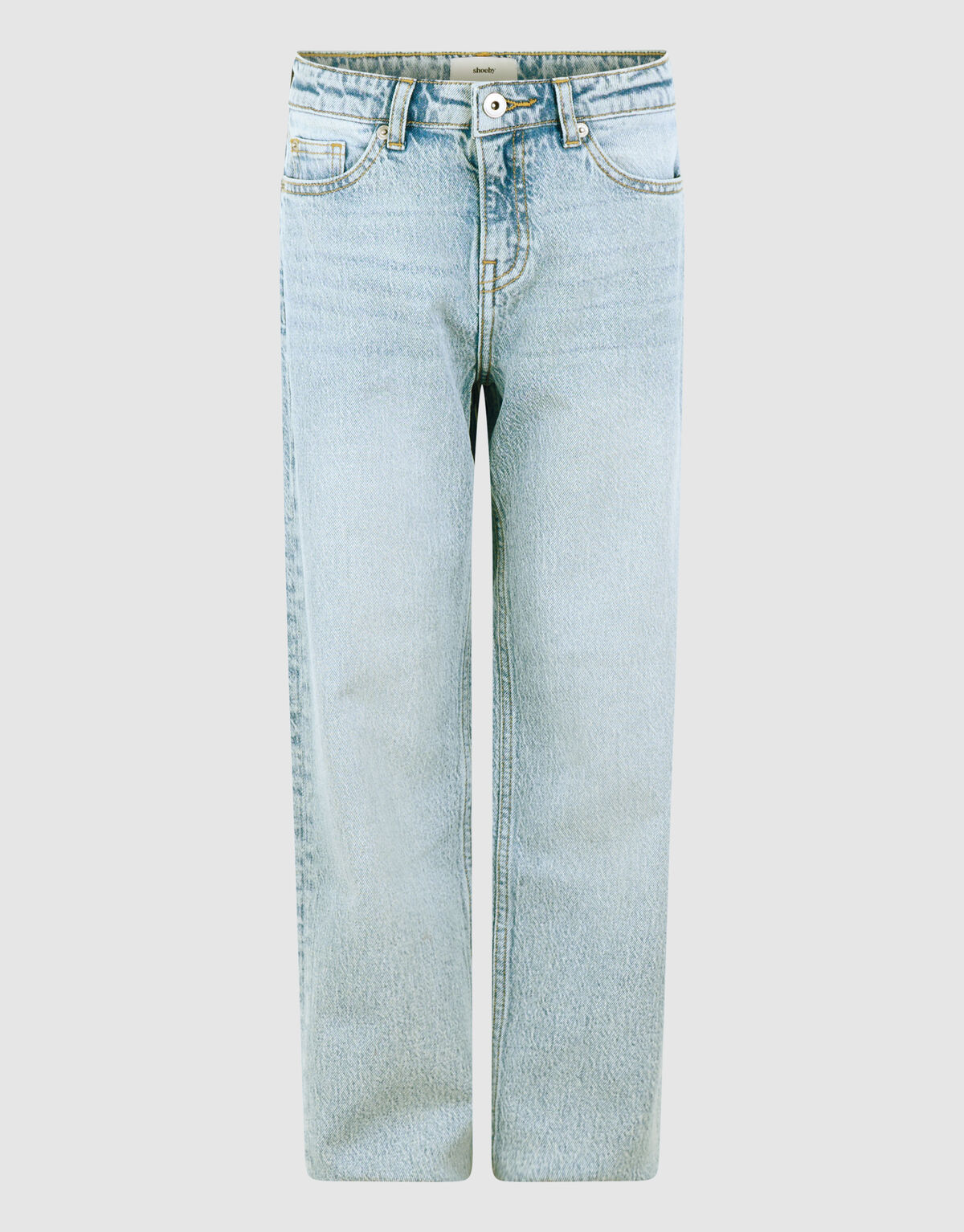 Baggy Fit Jeans Lichtblauw SHOEBY GIRLS