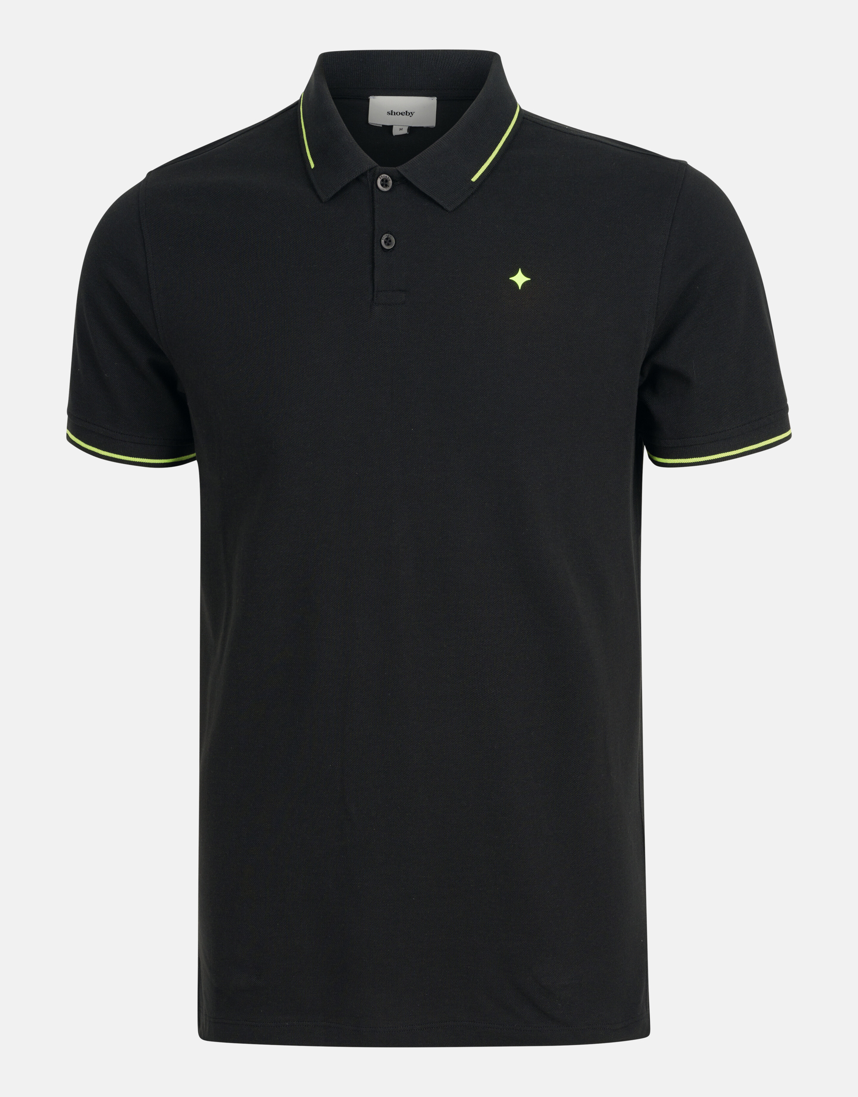 Basis Polo Zwart SHOEBY MEN