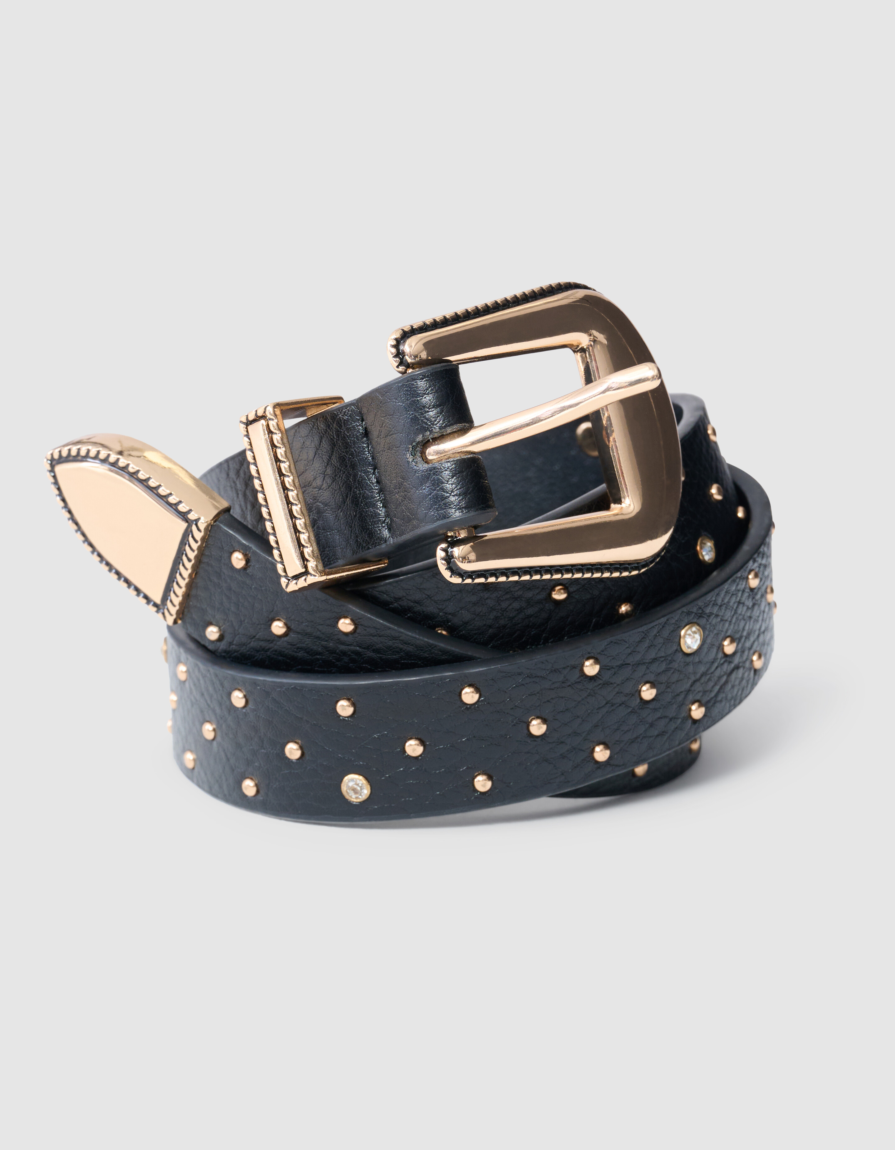 Strass Riem Goud SHOEBY ACCESSOIRES