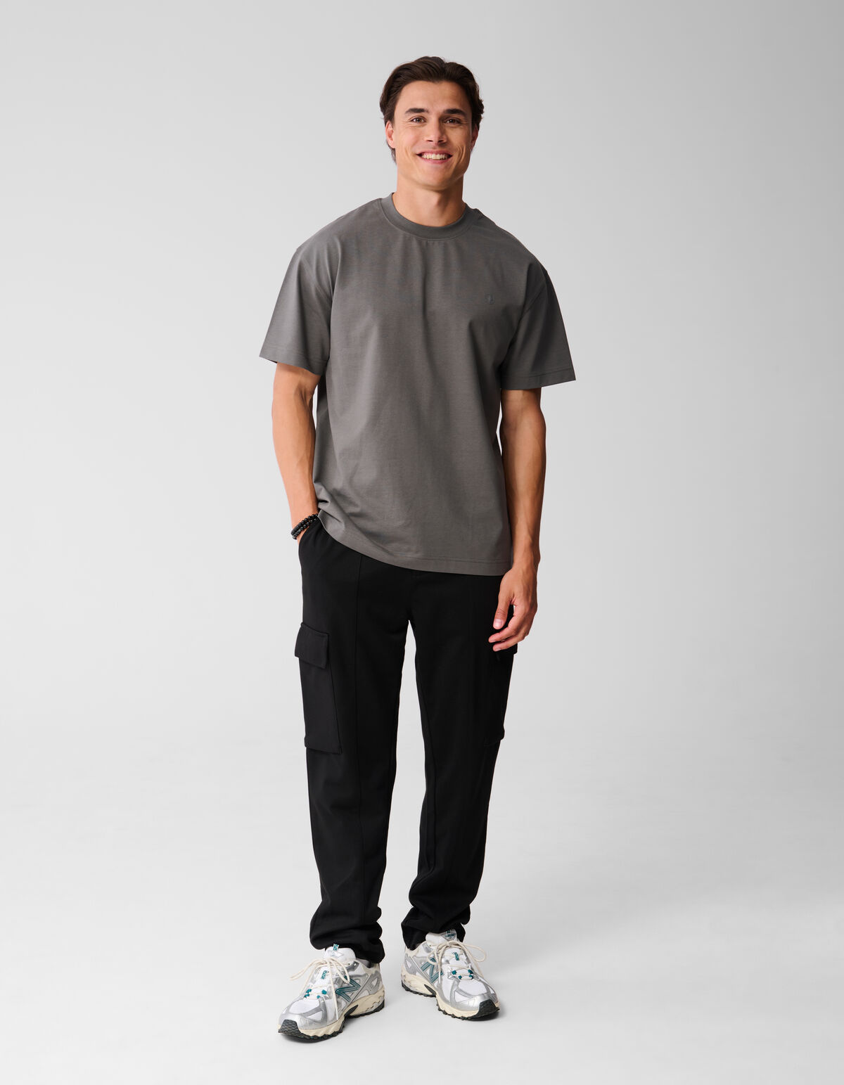 Sparkle Logo T-shirt Donkergroen SHOEBY MEN