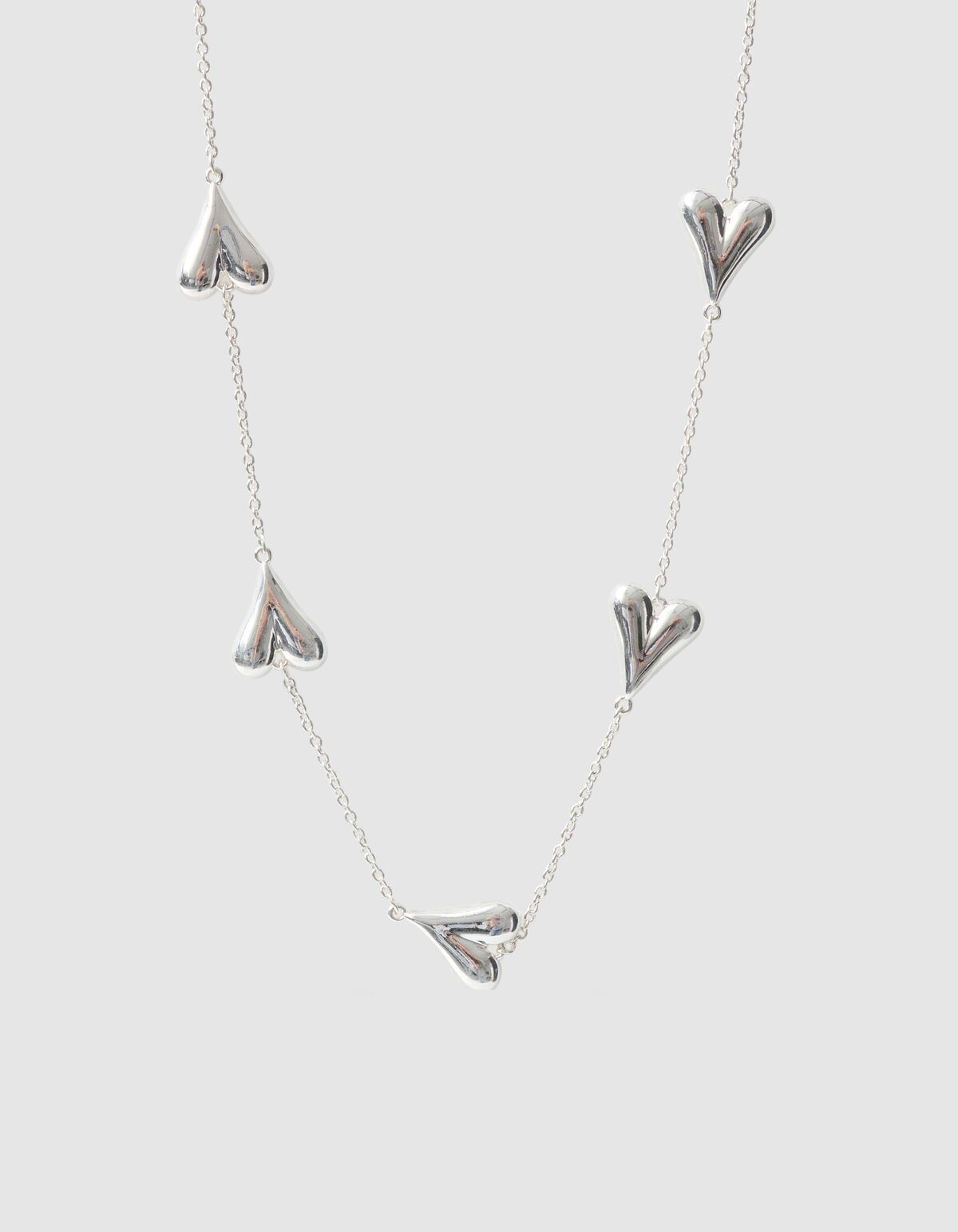 Heart Ketting Zilver SHOEBY ACCESSOIRES