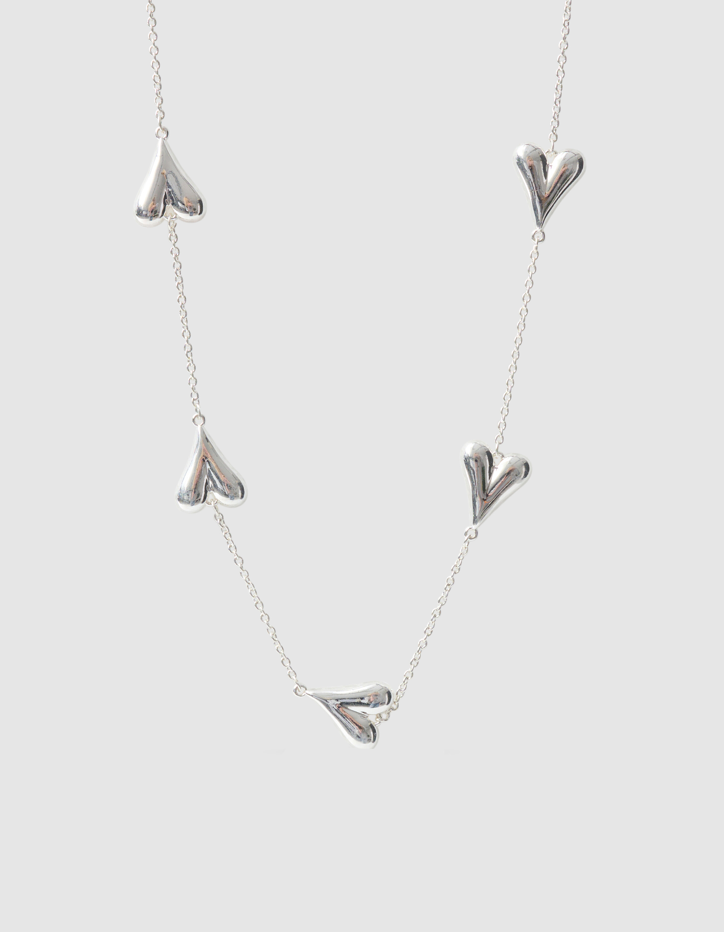 Heart Ketting Zilver SHOEBY ACCESSOIRES