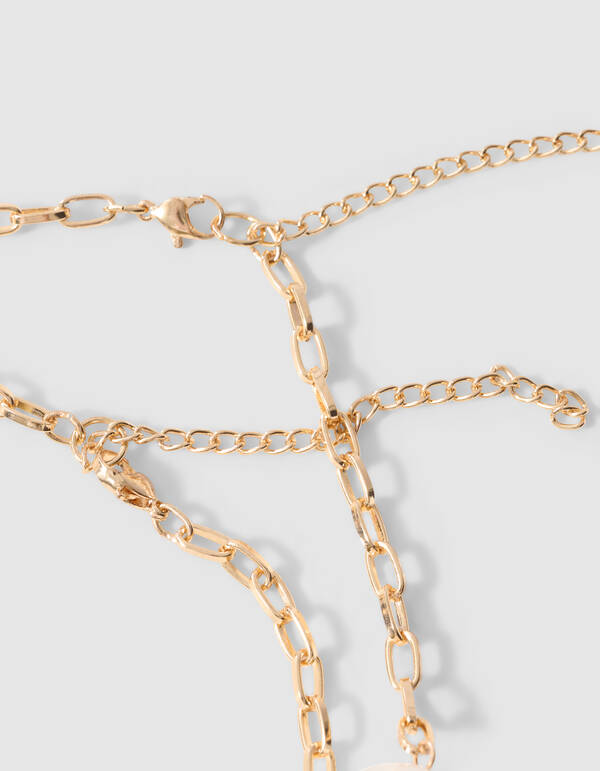 Double Pearl Ketting Goud SHOEBY ACCESSOIRES