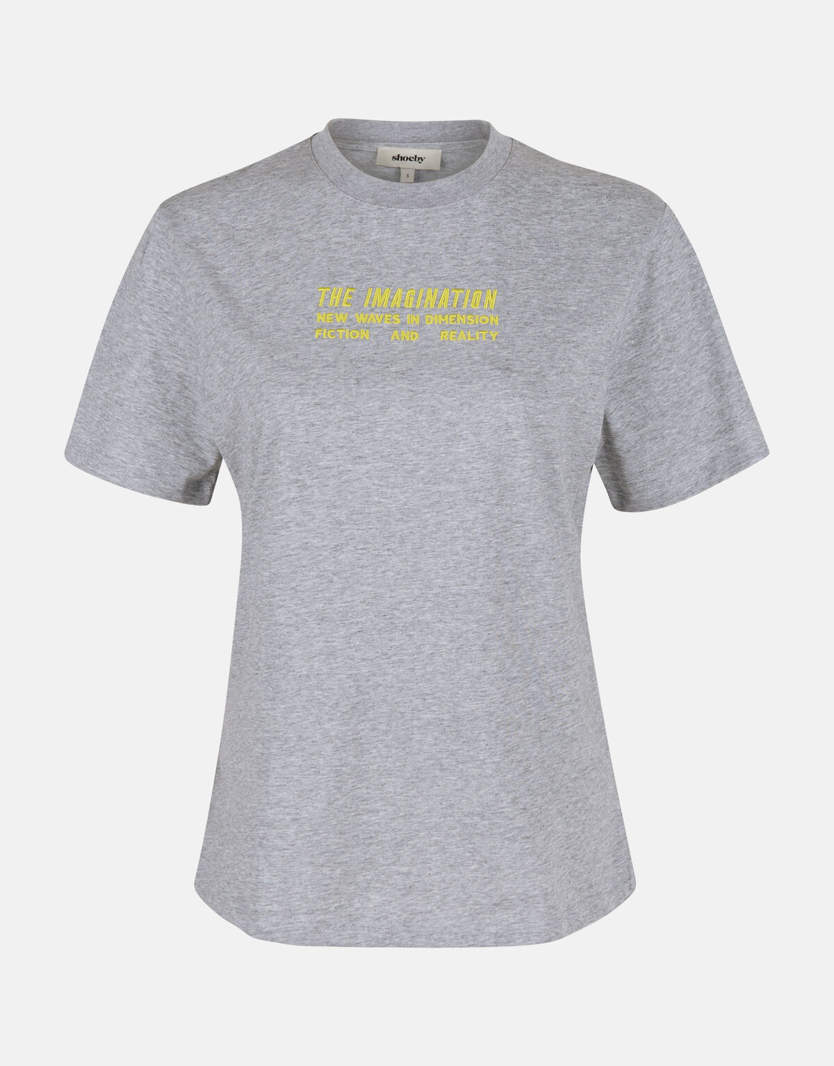 Mini Artwork T-shirt Lichtgrijs SHOEBY WOMEN