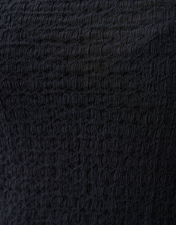 Crinkle Top Zwart SHOEBY WOMEN