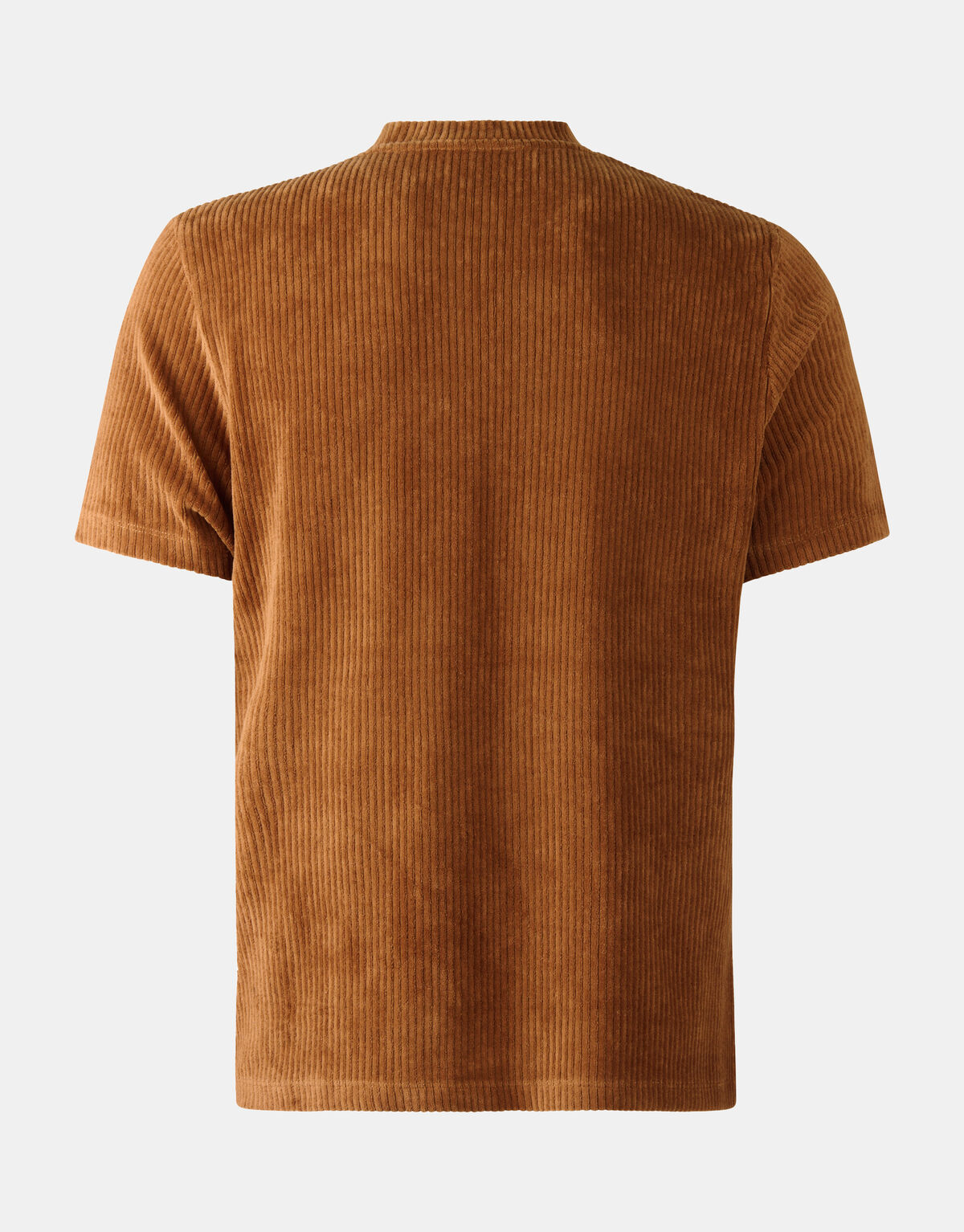 Velvet Rib T-shirt Bruin SHOEBY MEN