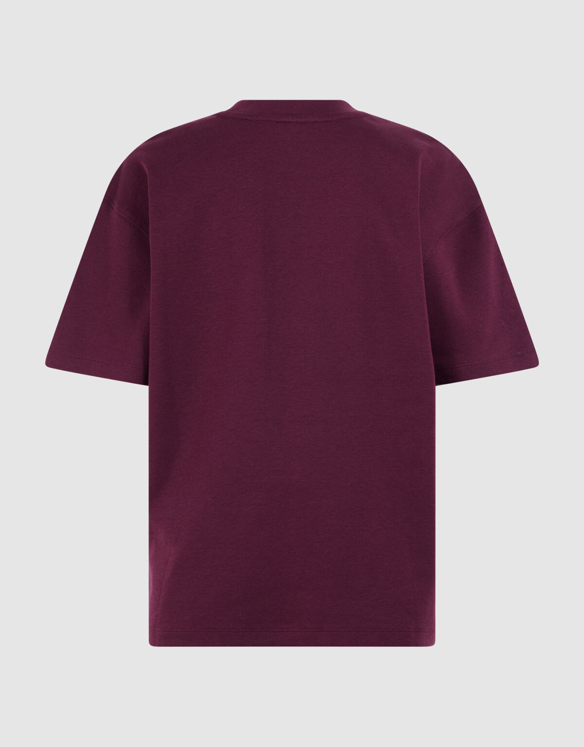 Label T-shirt Donkerrood SHOEBY BOYS