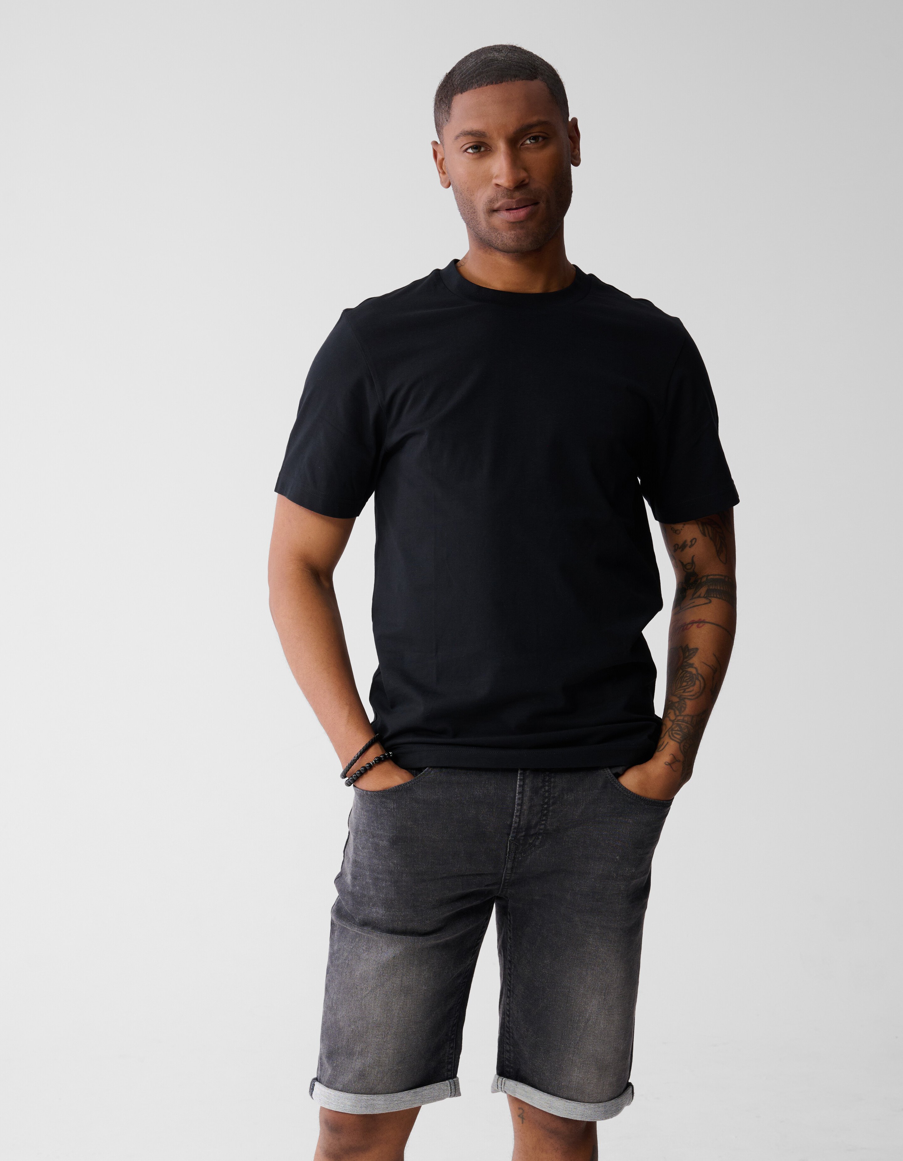 Art Artwork T-shirt Zwart SHOEBY MEN