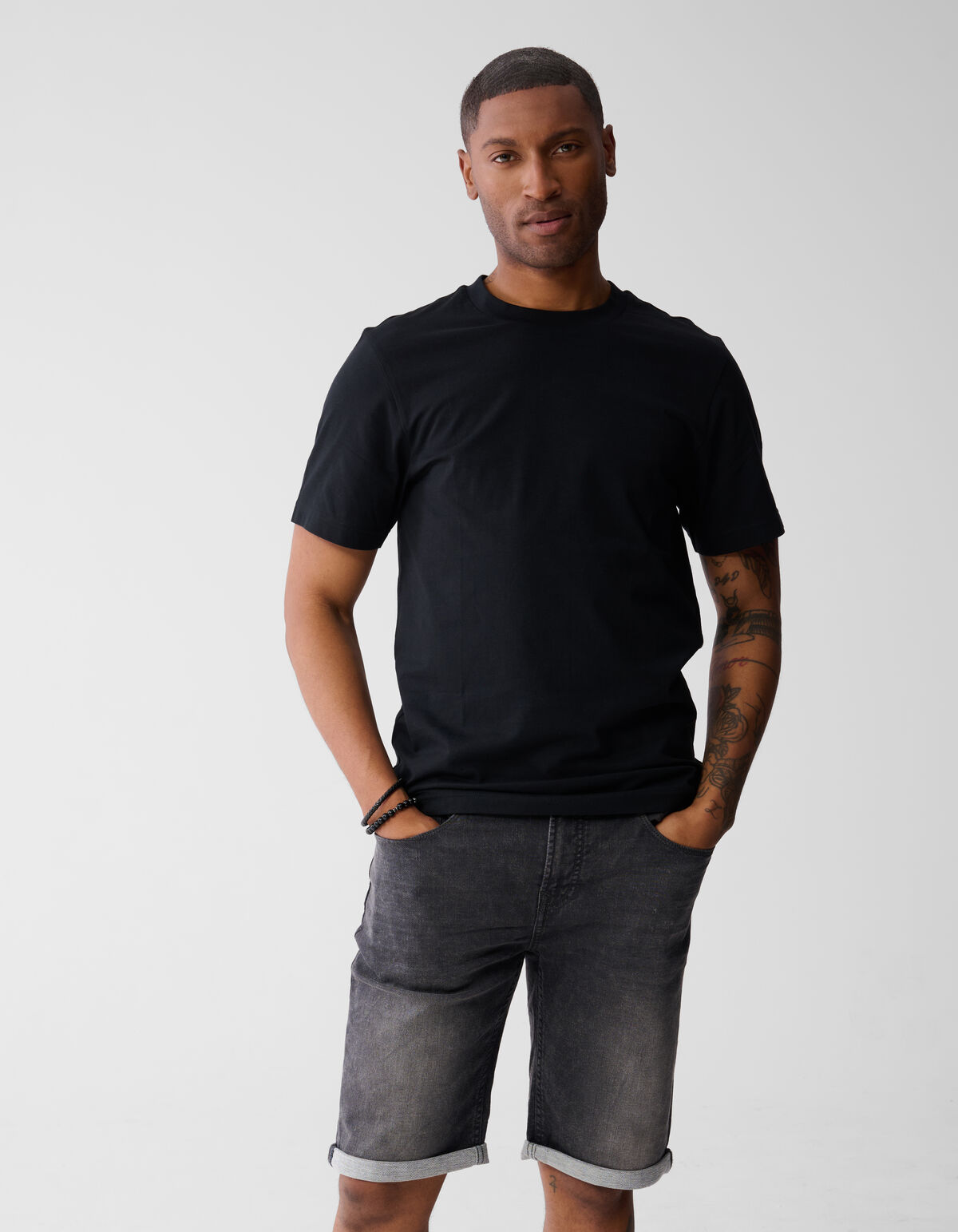 Art Artwork T-shirt Zwart SHOEBY MEN