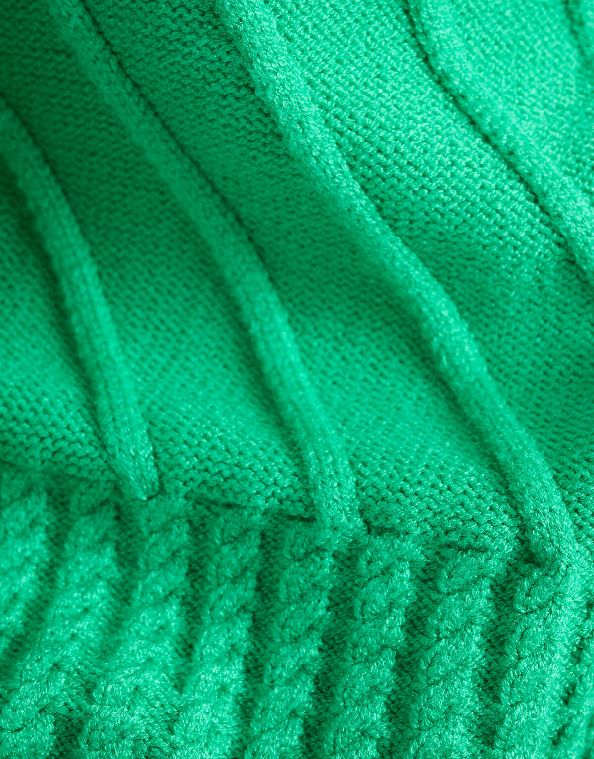 Diagonaal Trui Groen SHOEBY WOMEN