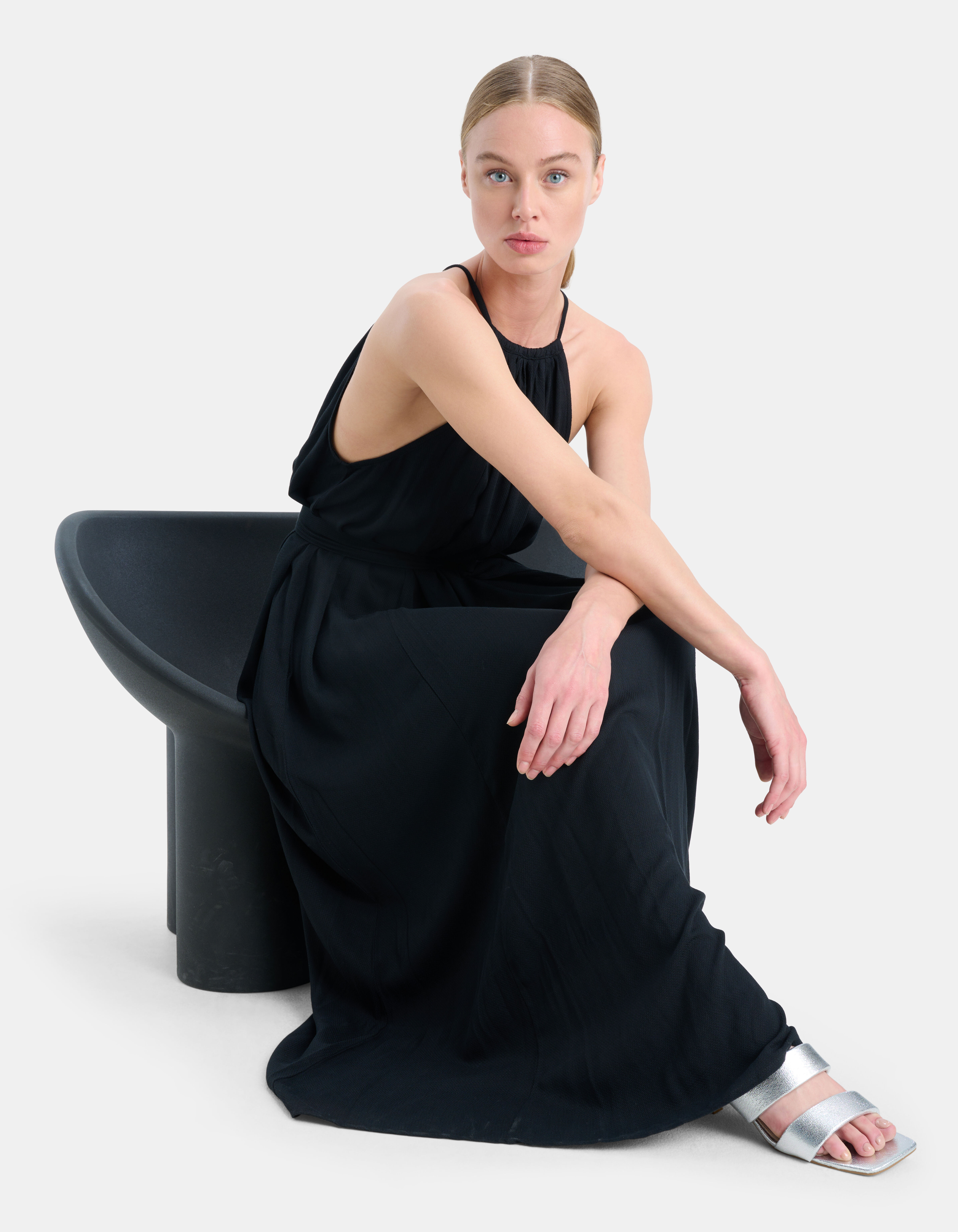 Jaccy Jurk Zwart Shoeby