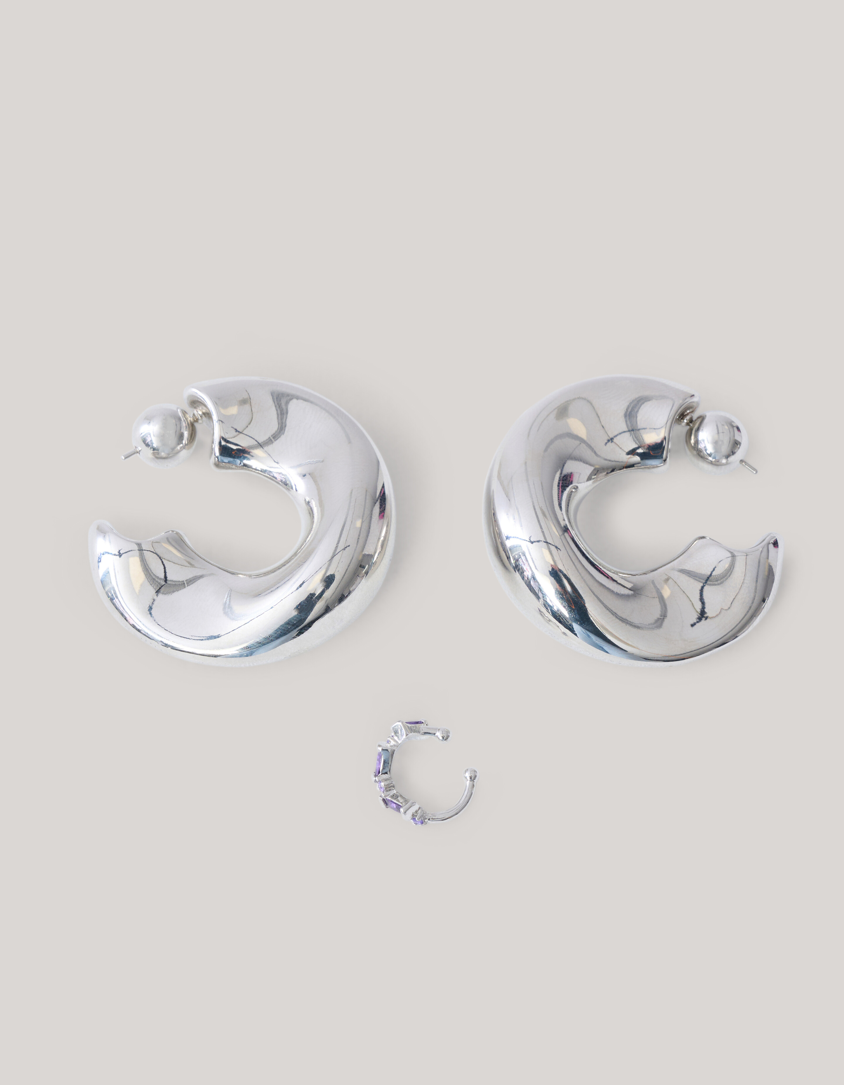 Oorbellen Set Zilver SHOEBY WOMEN