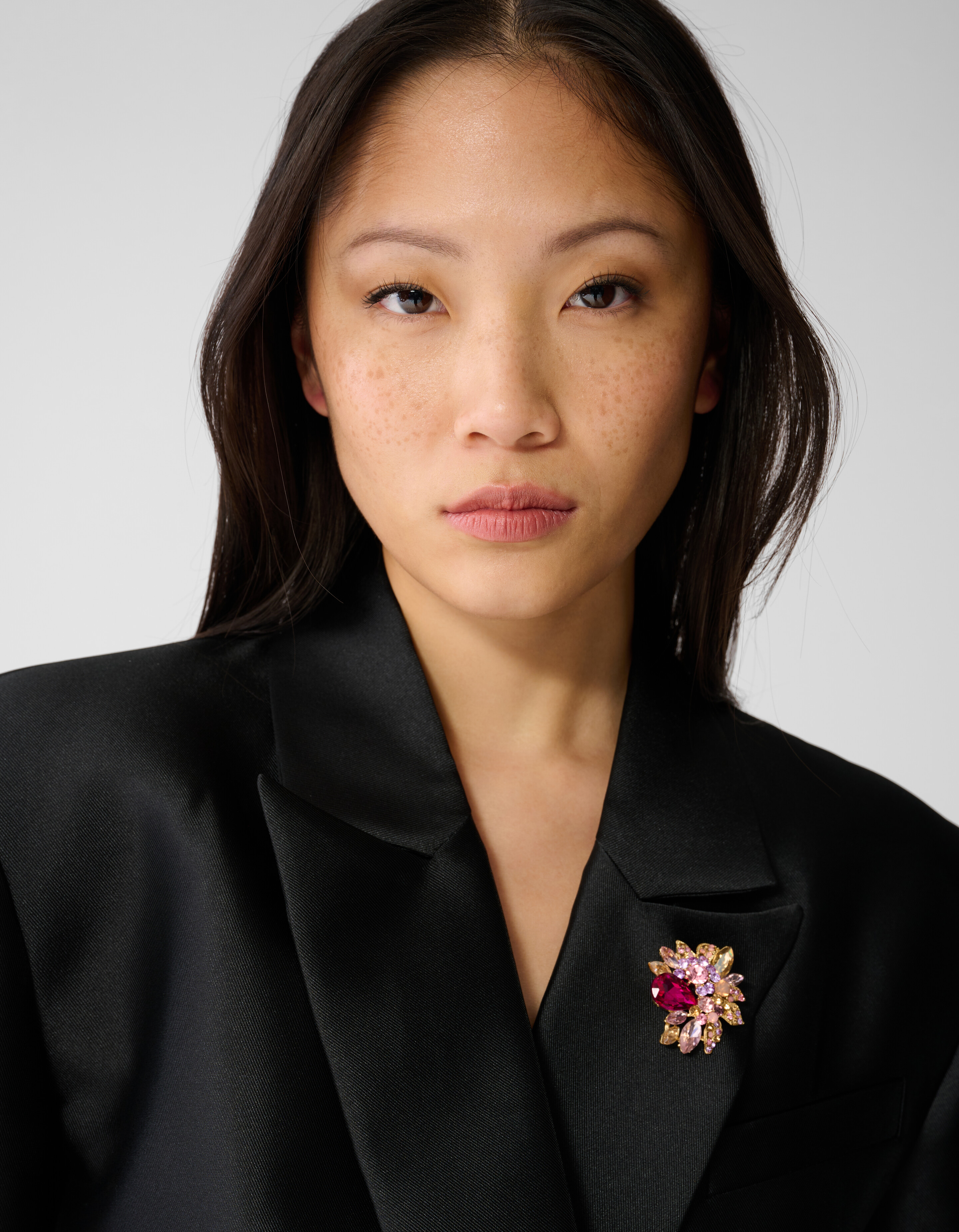 Multi Strass Broche Goud SHOEBY ACCESSOIRES