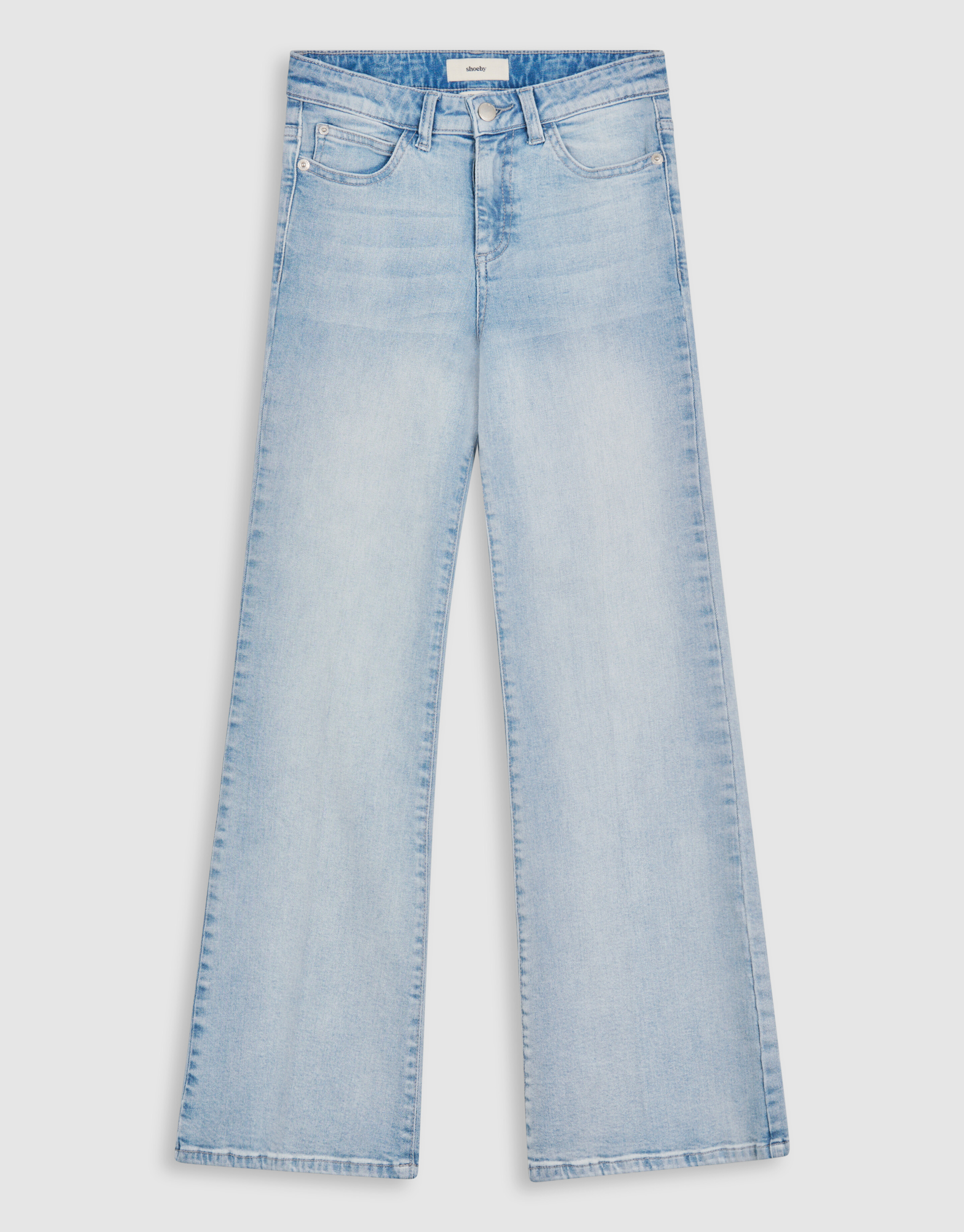 Flared Fit Jeans Bleached SHOEBY GIRLS