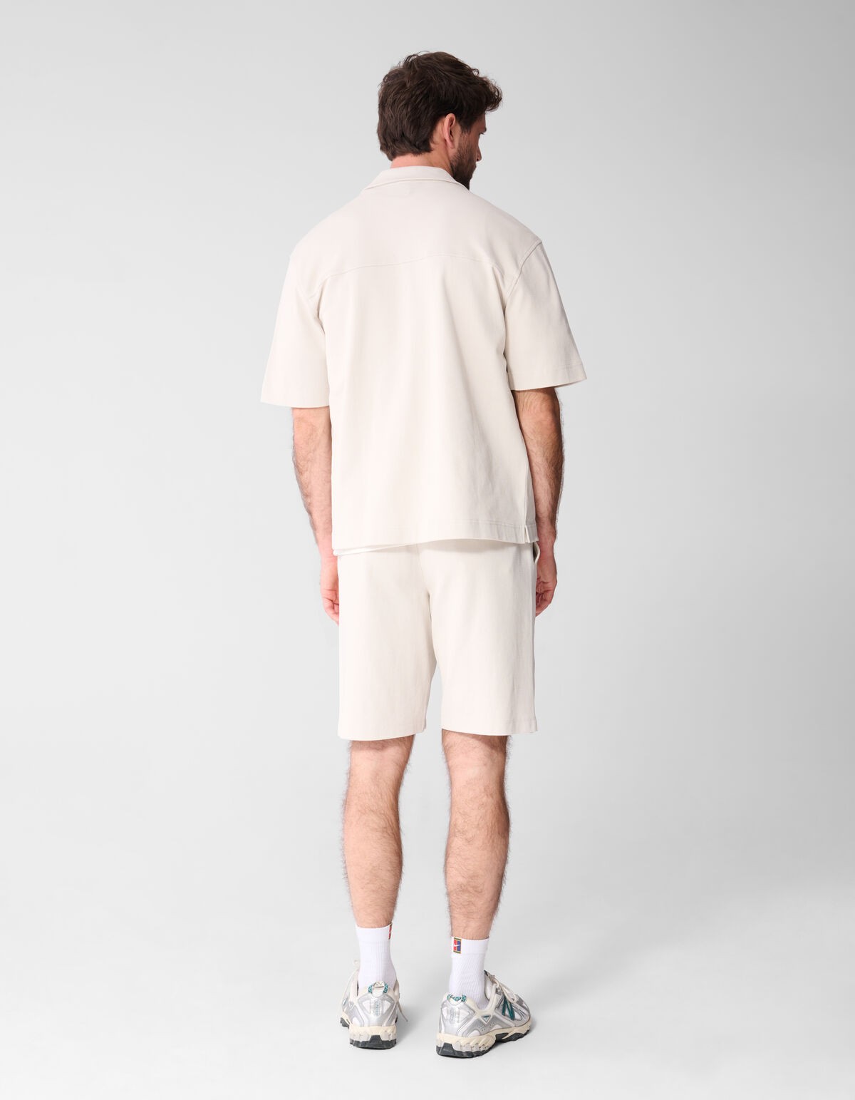 Zip Overshirt Lichtgrijs SHOEBY MEN