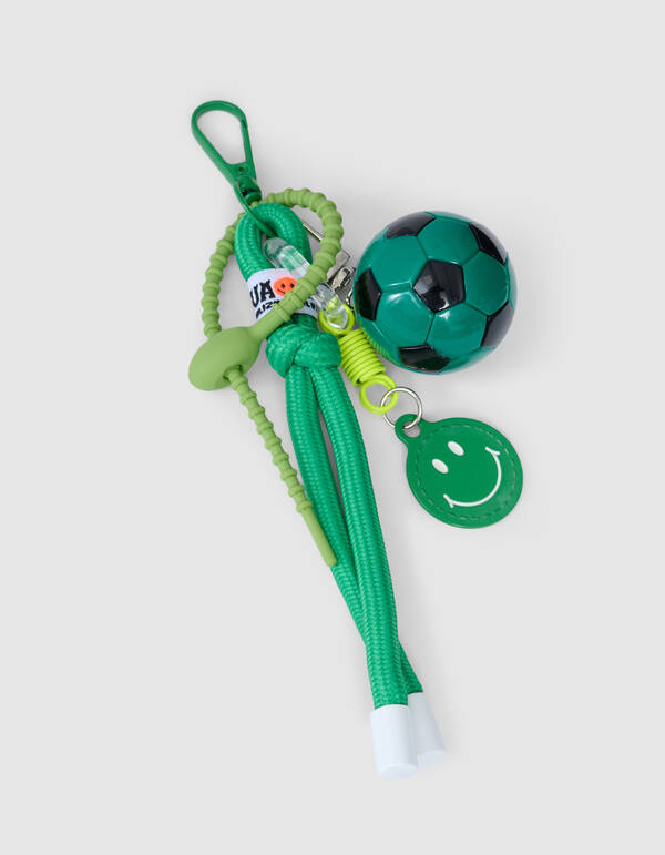 Sporty Smile Sleutelhanger Groen SHOEBY ACCESSOIRES