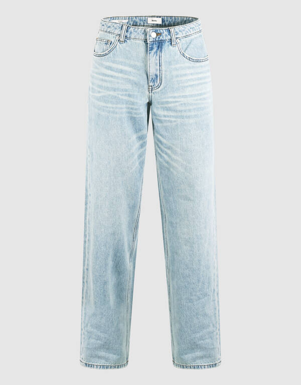 Soft Straight Fit Jeans Bleached SHOEBY WOMEN