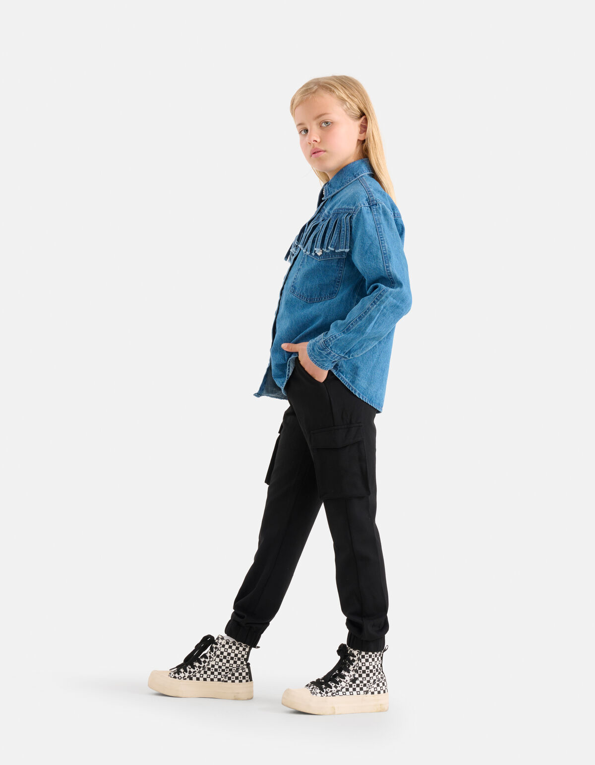 Cargo Jogger Zwart SHOEBY GIRLS