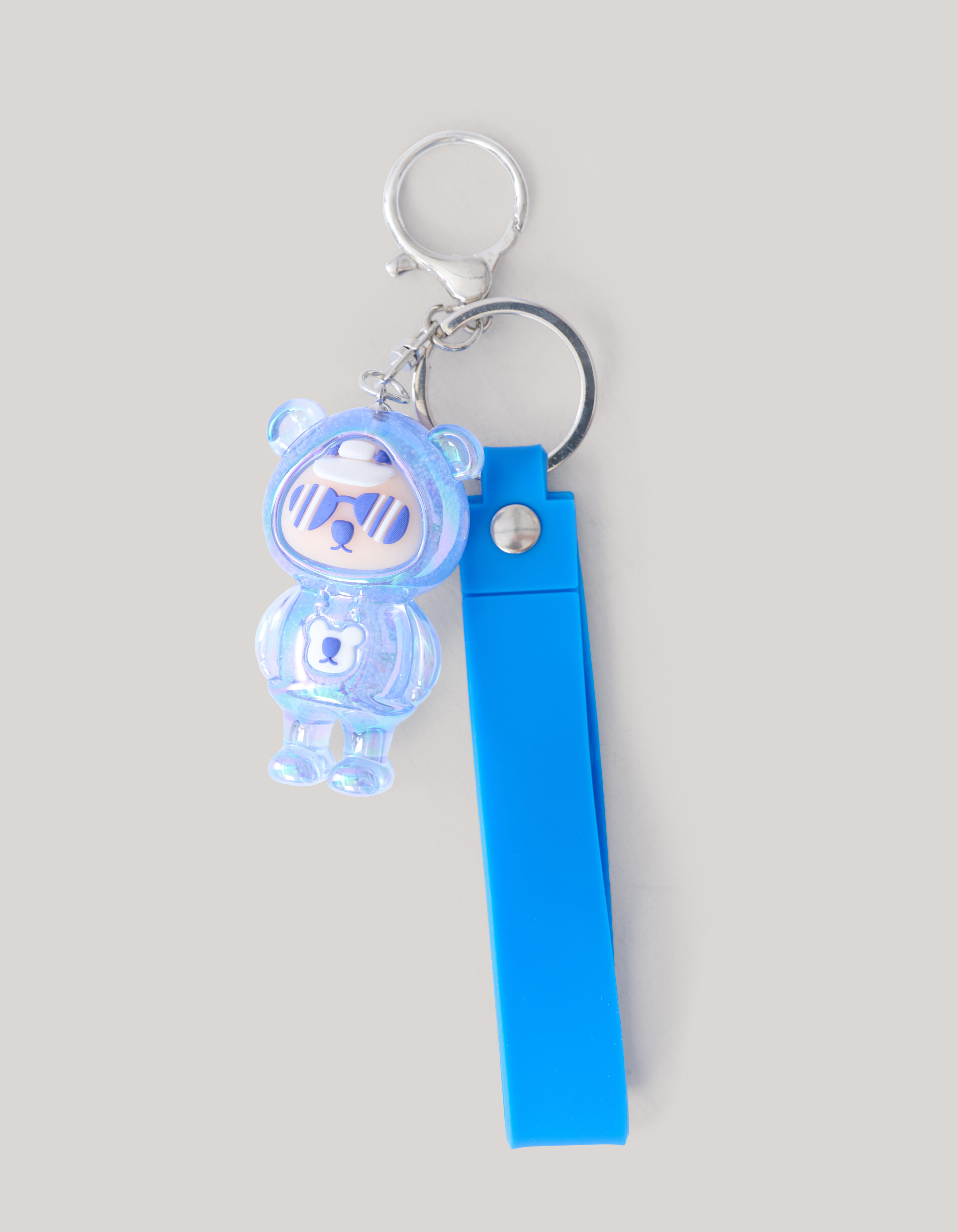 Beer Sleutelhanger Blauw SHOEBY ACCESSOIRES