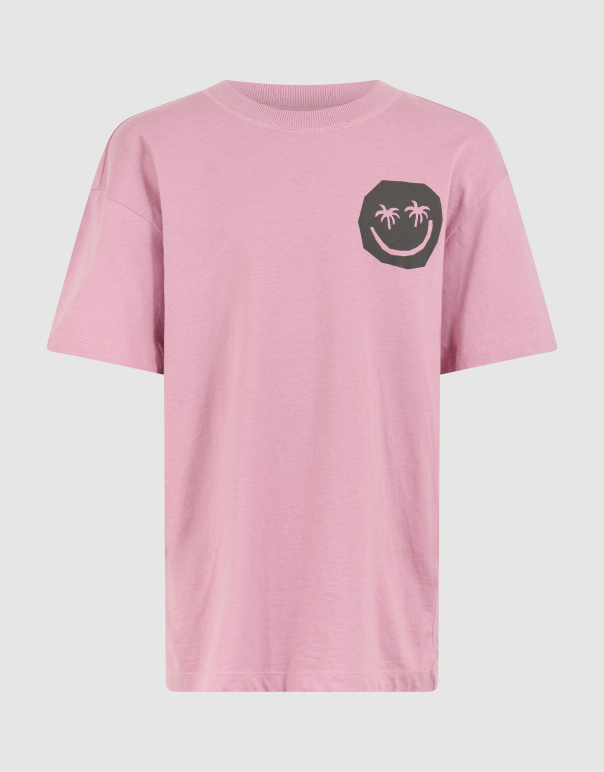 Smiley Palm T-shirt Lichtroze SHOEBY BOYS