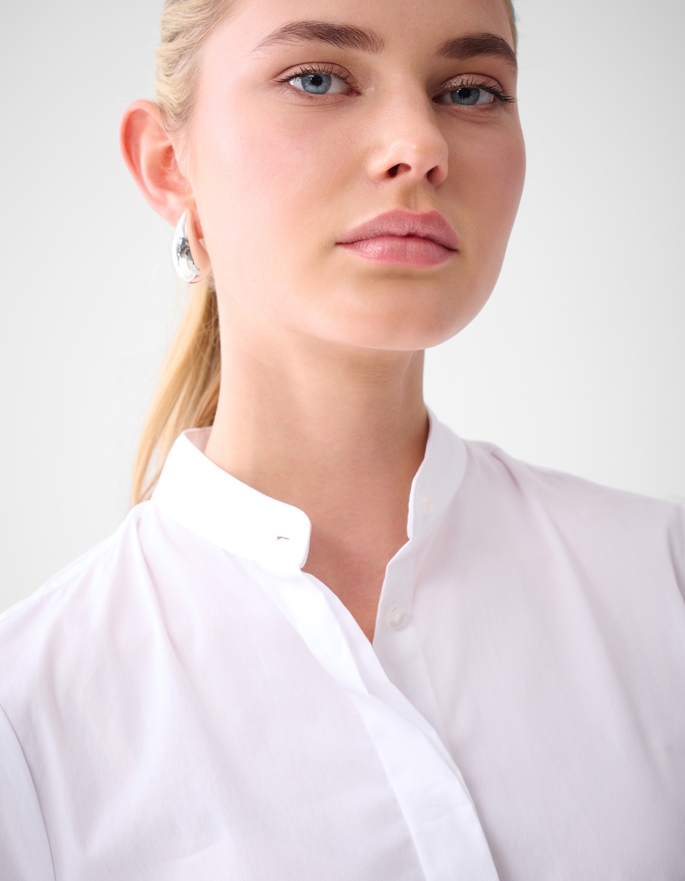 Poplin Blouse Wit By Lonneke SHOEBY WOMEN