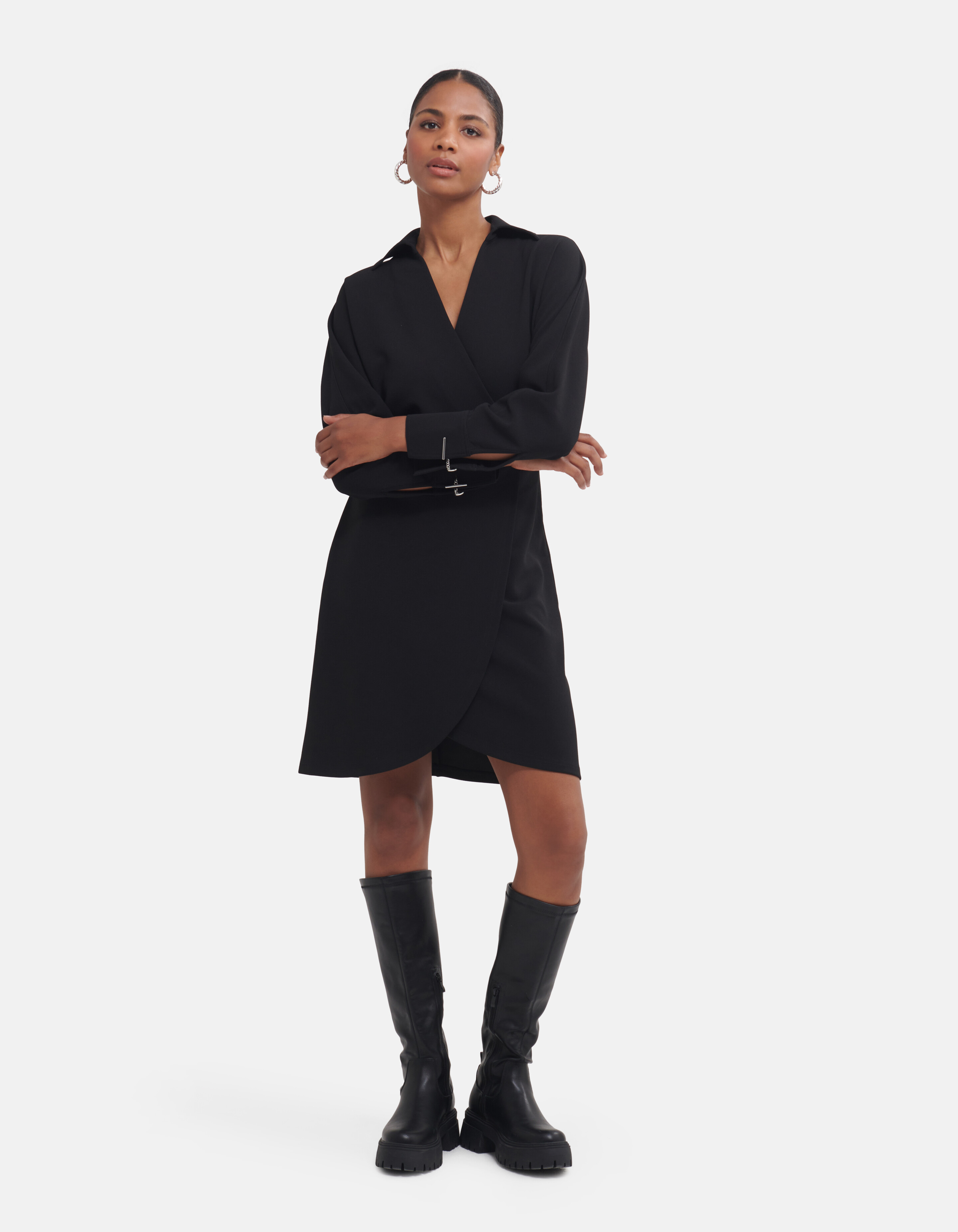 Punta Jurk Zwart By Fred SHOEBY WOMEN