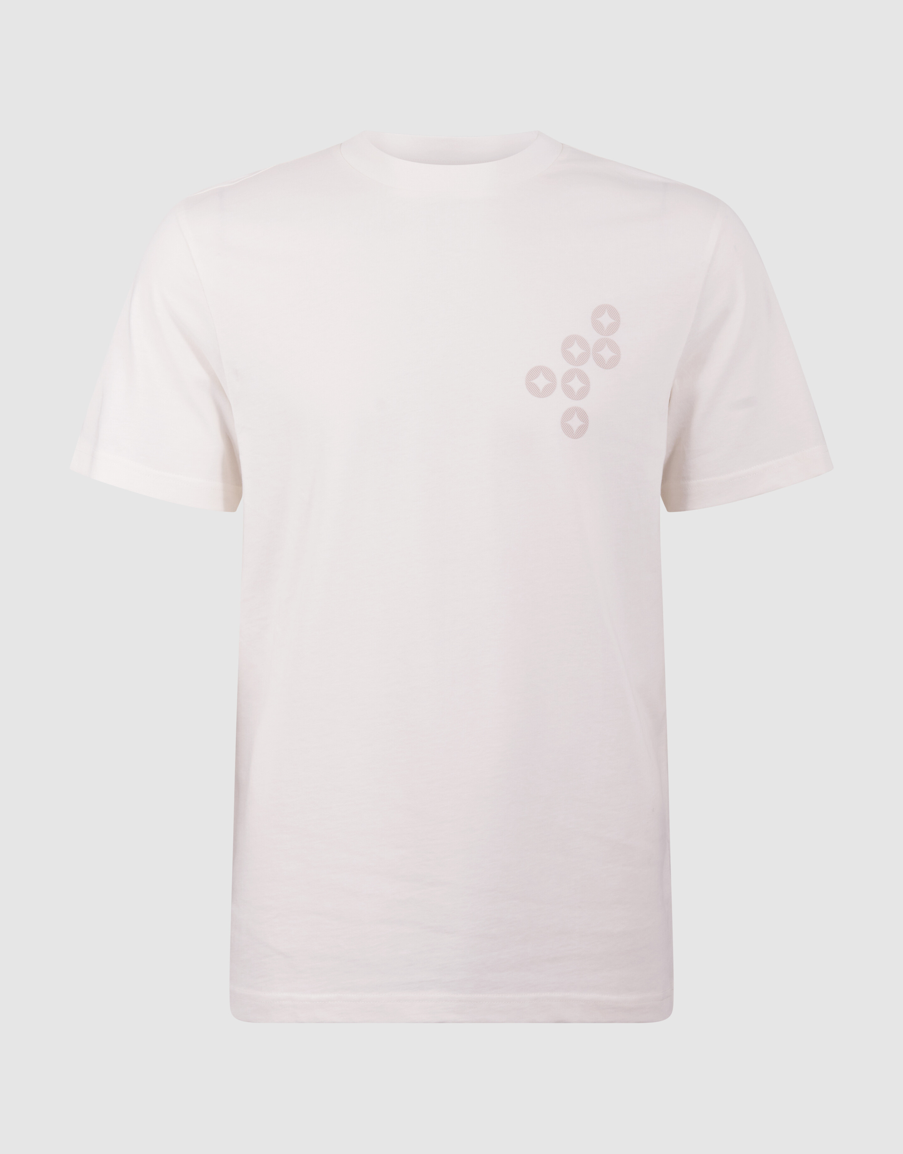 Spread Logo T-shirt Gebroken Wit SHOEBY MEN