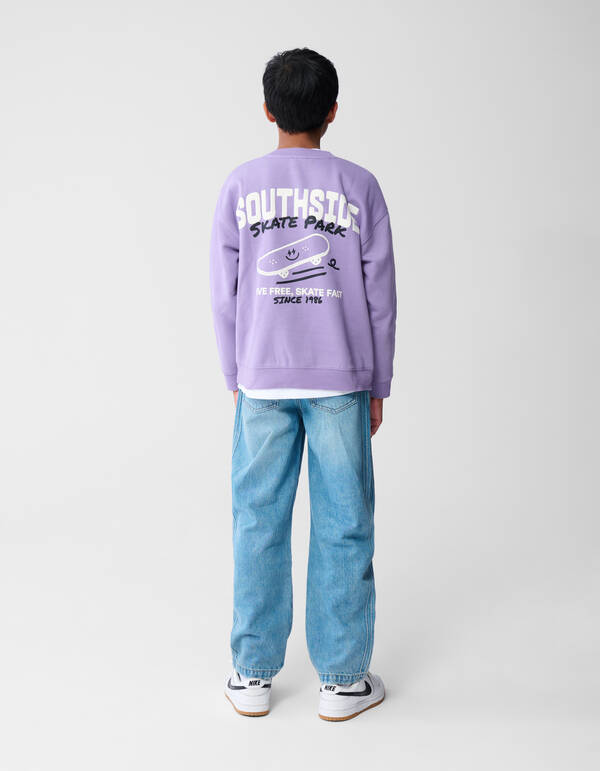 Sporty Baggy Fit Jeans Mediumstone SHOEBY BOYS