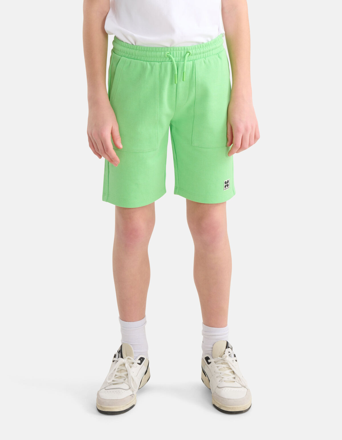 Pique Short Groen SHOEBY BOYS