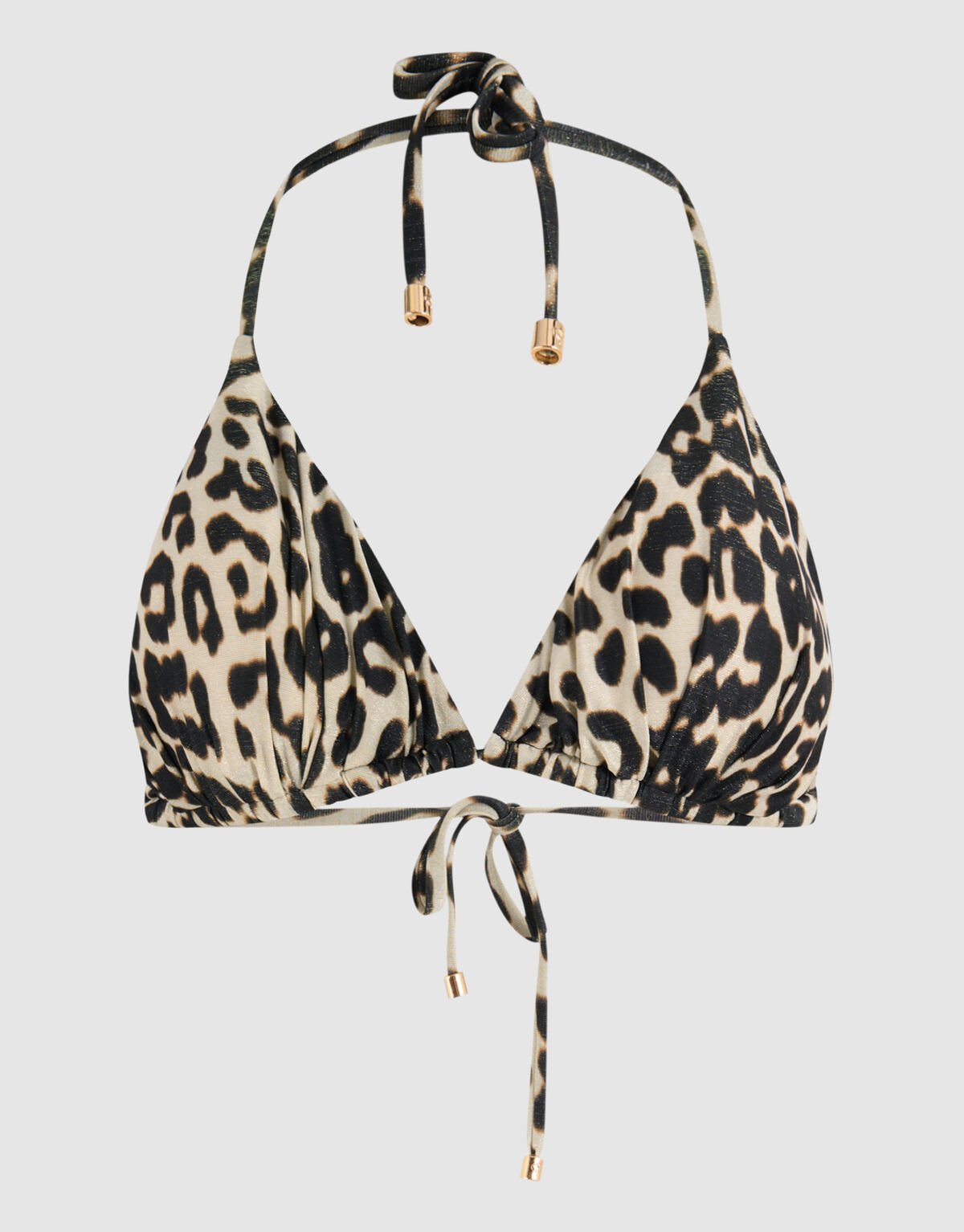 Leopard Bikini Top Bruin SHOEBY ACCESSOIRES