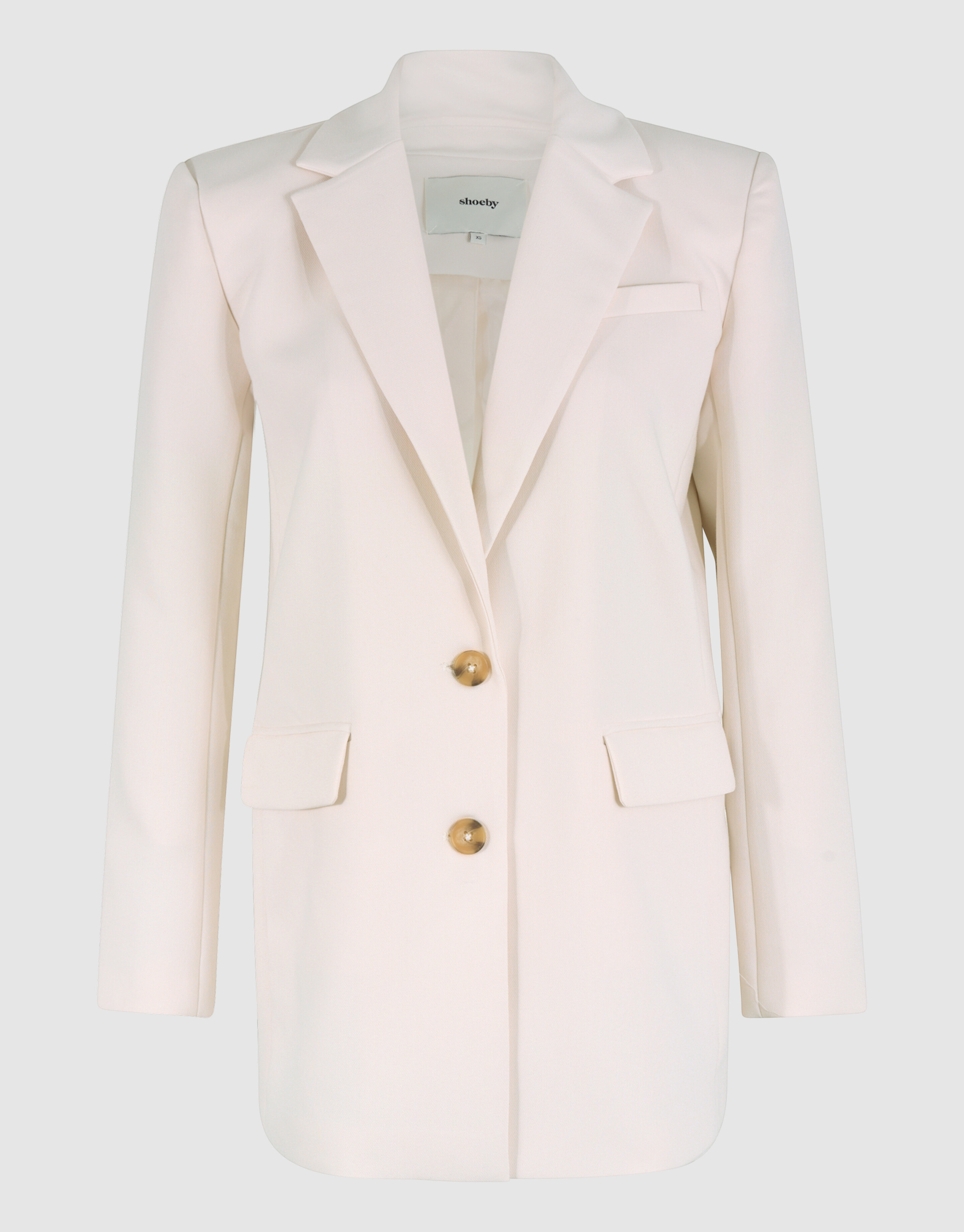 Oversized Blazer Gebroken Wit SHOEBY WOMEN