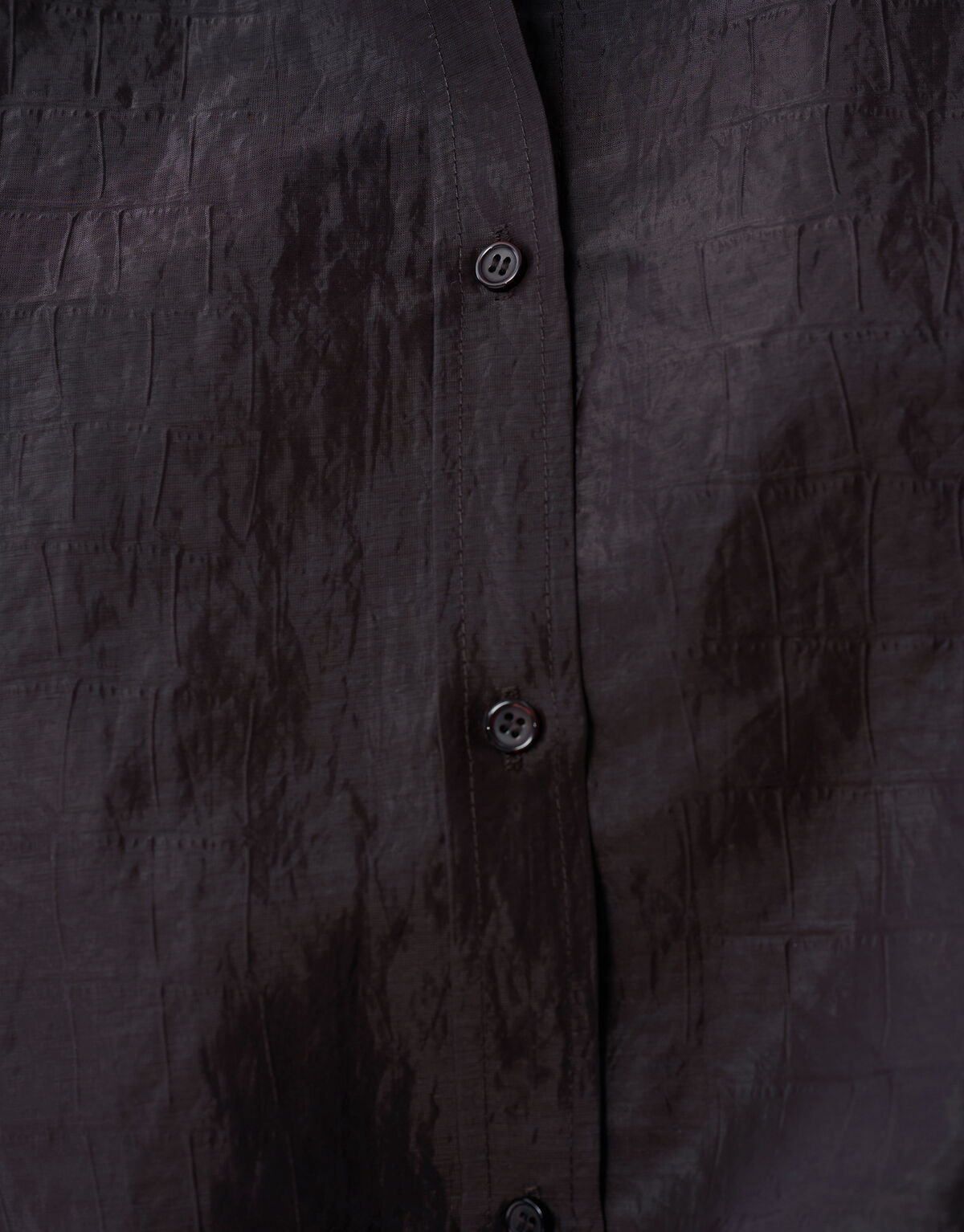 Croco Blouse Donkerbruin SHOEBY WOMEN