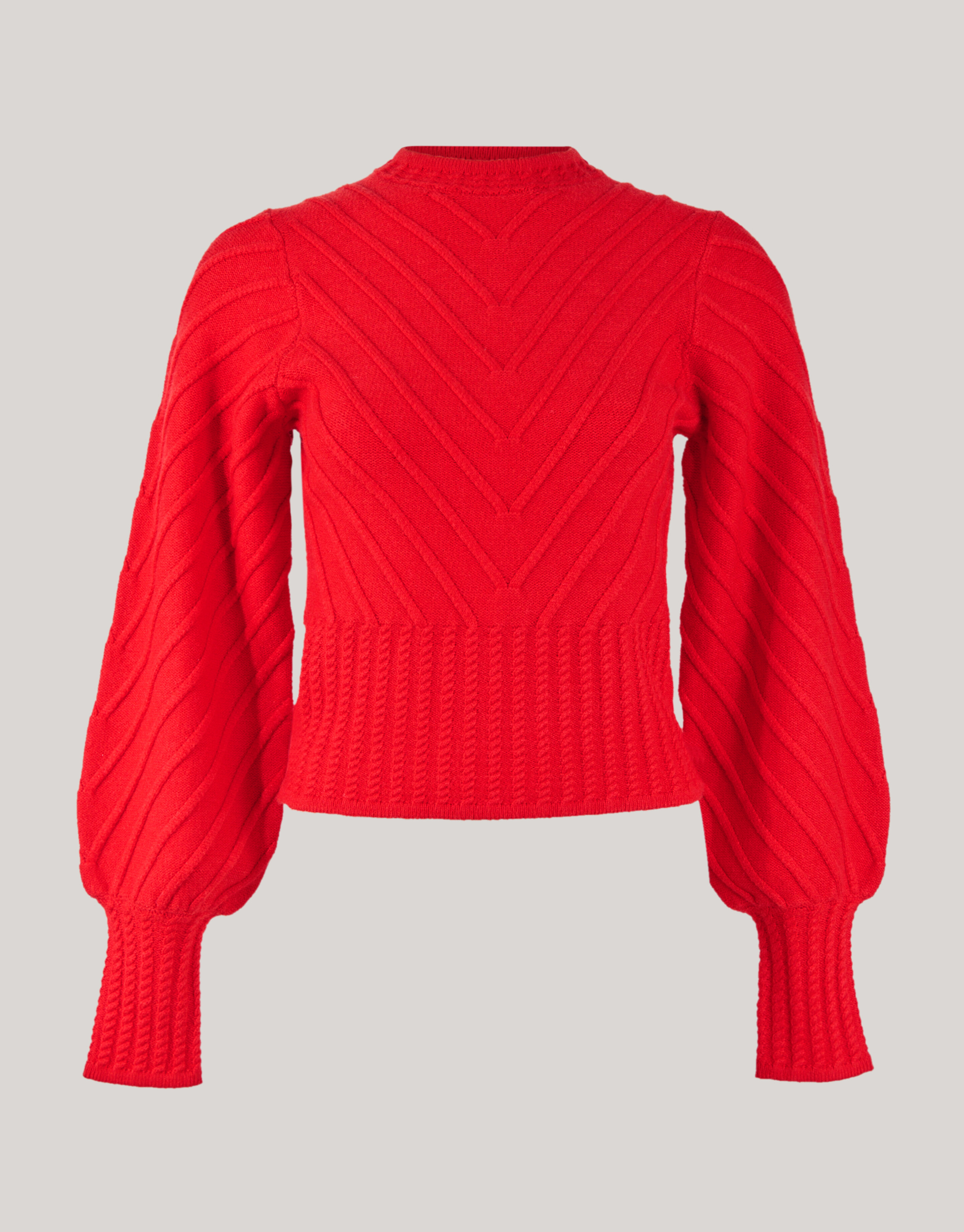 Diagonaal Trui Rood SHOEBY WOMEN